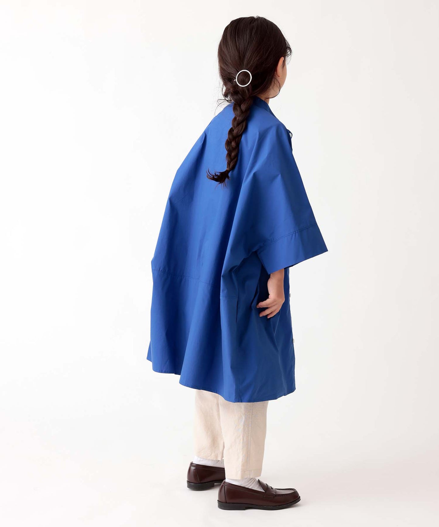 BAND COLLAR H/S SHIRT シェアシャツ 親子兼用