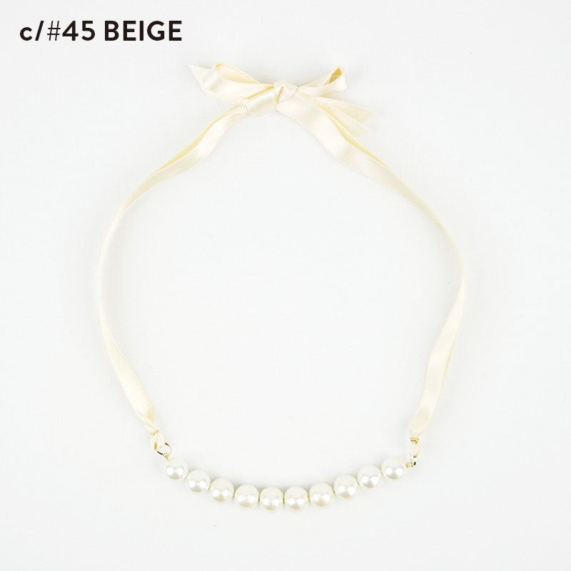 COTTON PEARL NECKLESS (AL711009）