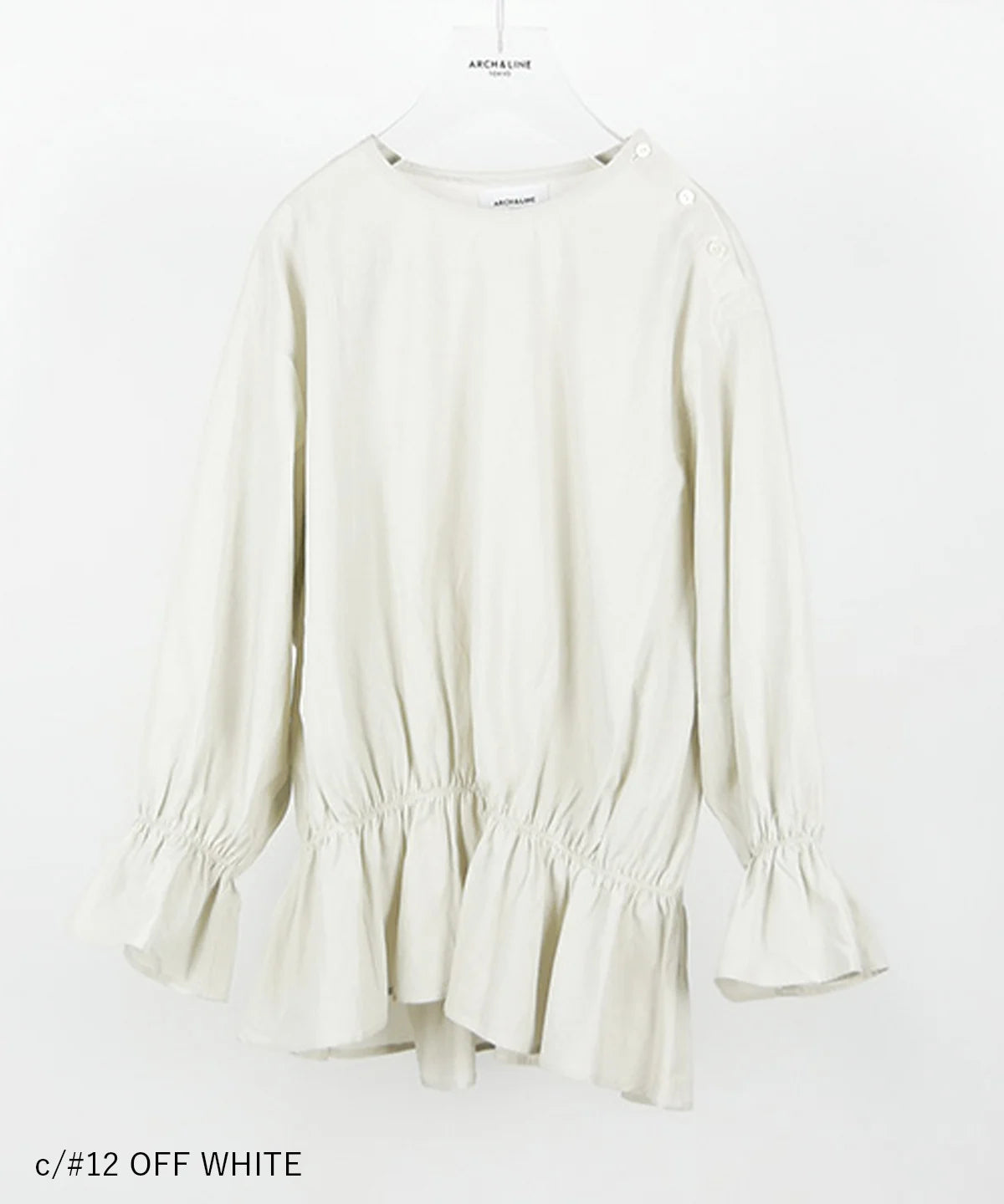 OUTLET DRAWSTRING BLOUSE