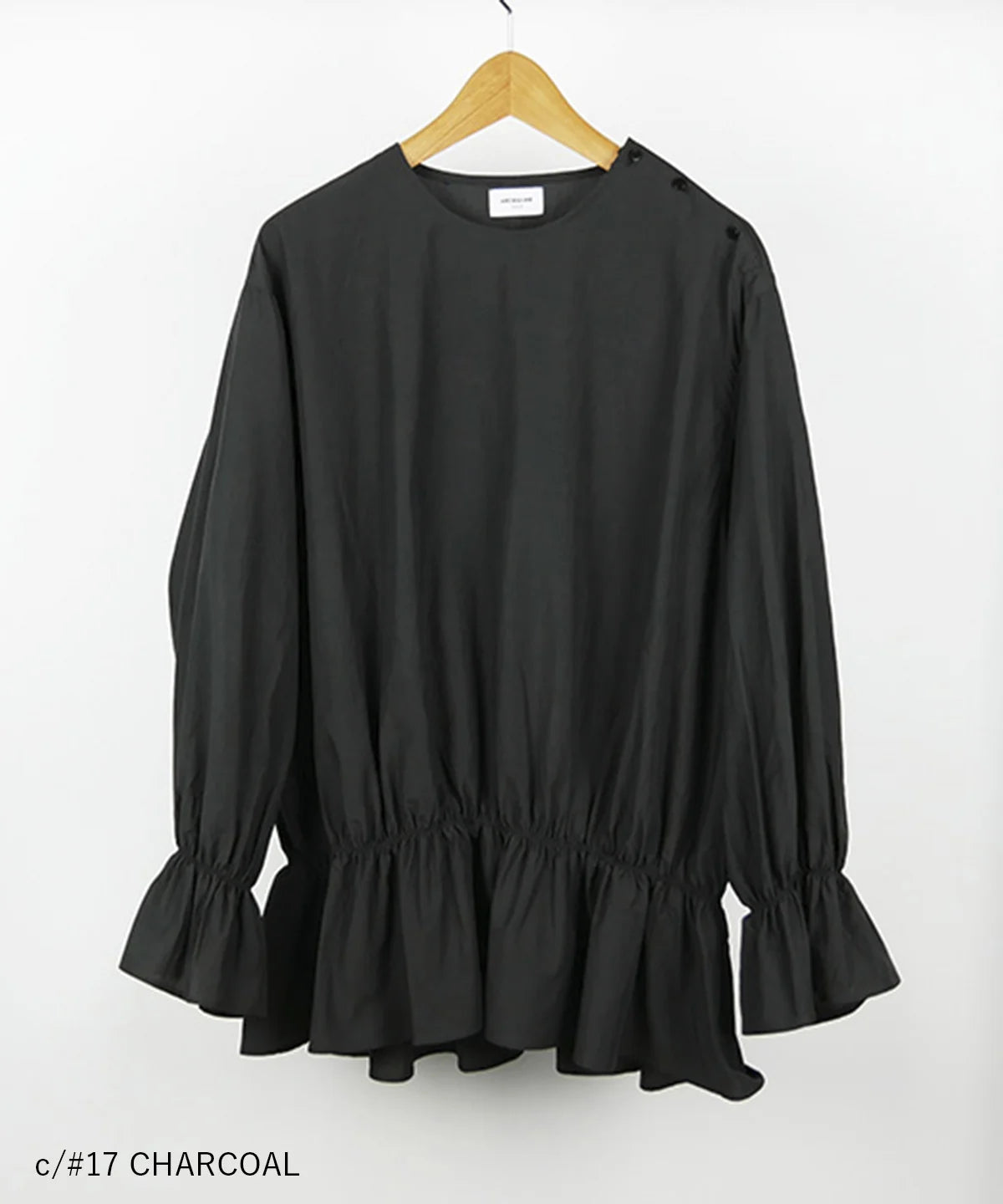 OUTLET DRAWSTRING BLOUSE