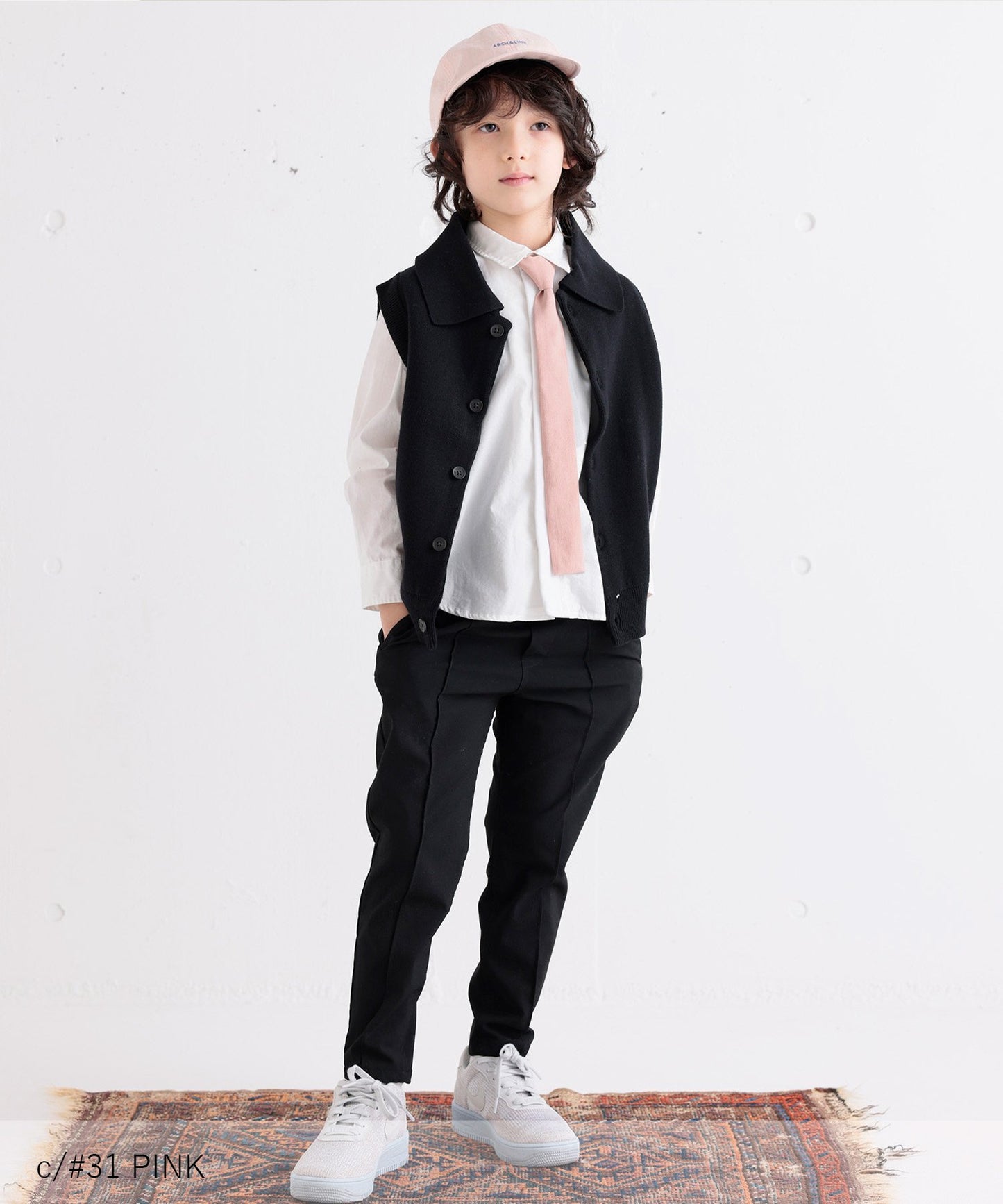 LINEN LIKE TIE Formal Shichi-Go-San Entrance Ceremony