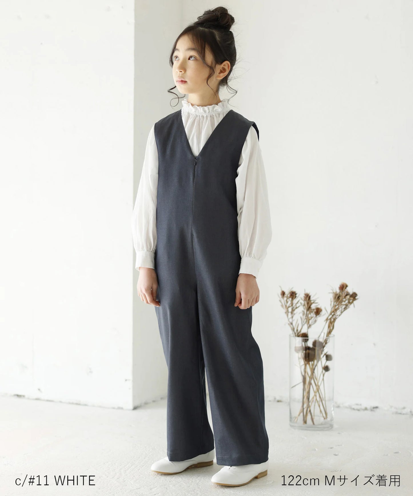 《環保材質》2WAY 褶邊襯衫 正裝,上下皆可【100-145cm】