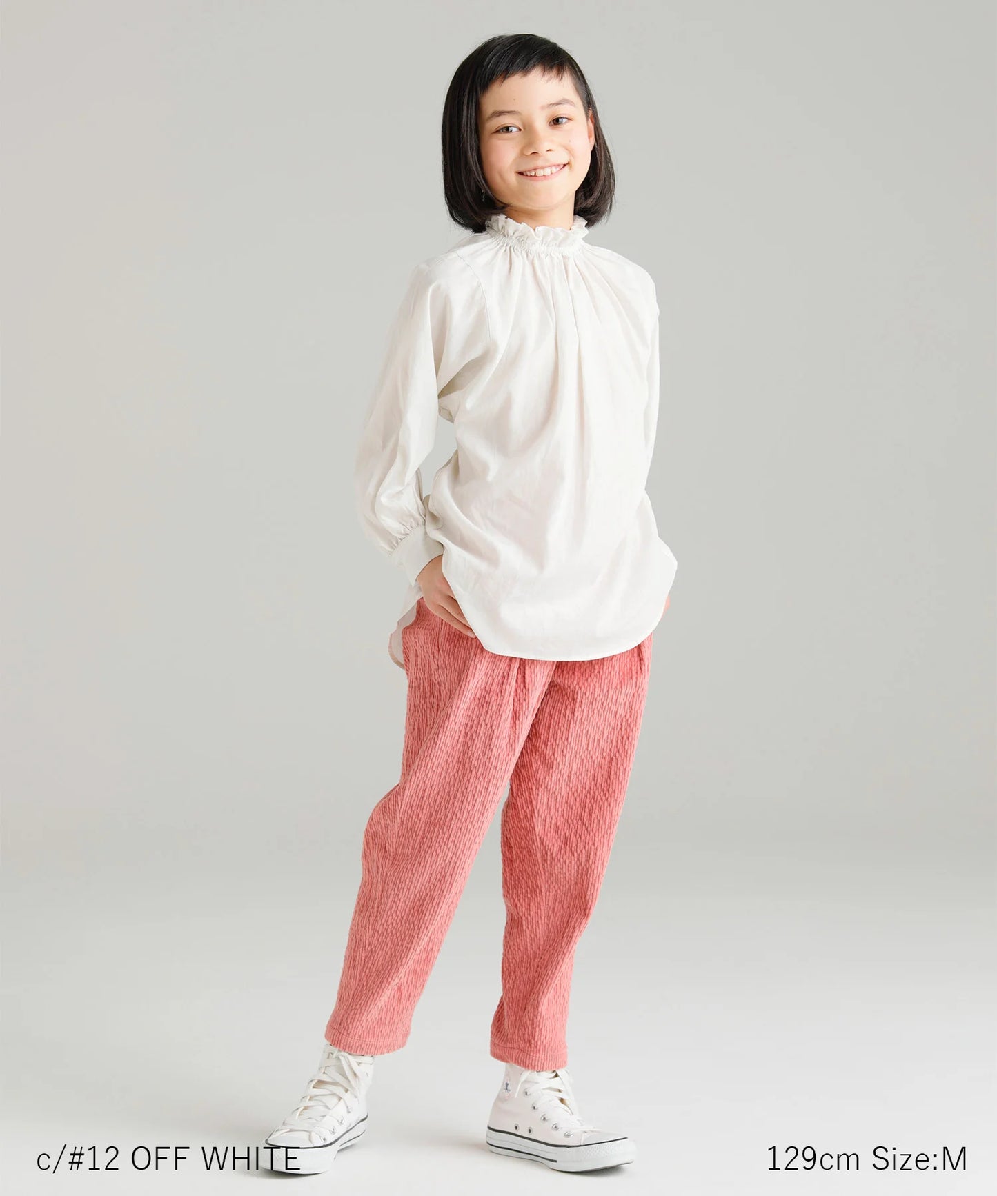 《環保材質》2WAY 褶邊襯衫 正裝,上下皆可【100-145cm】