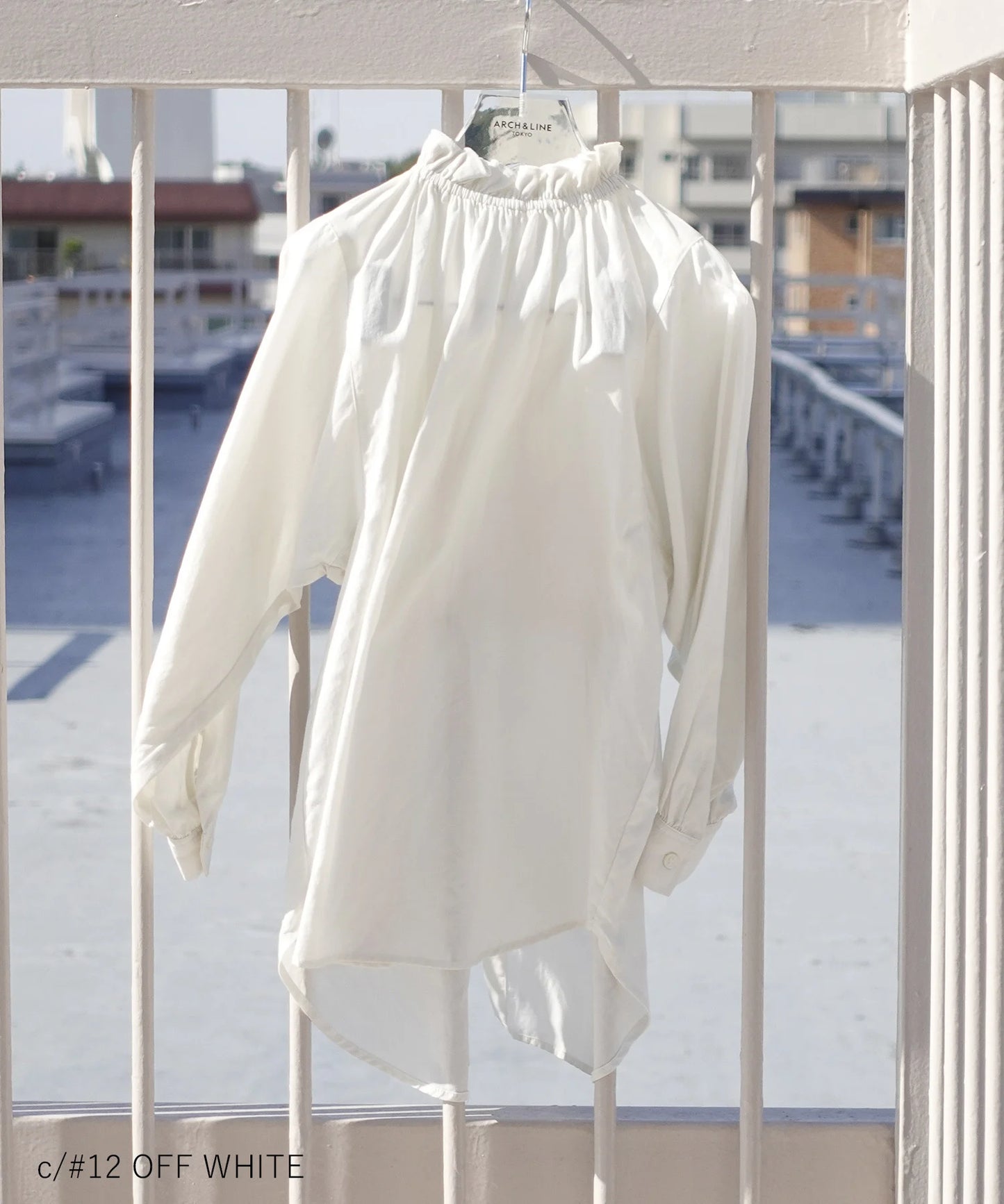 《環保材質》2WAY 褶邊襯衫 正裝,上下皆可【100-145cm】