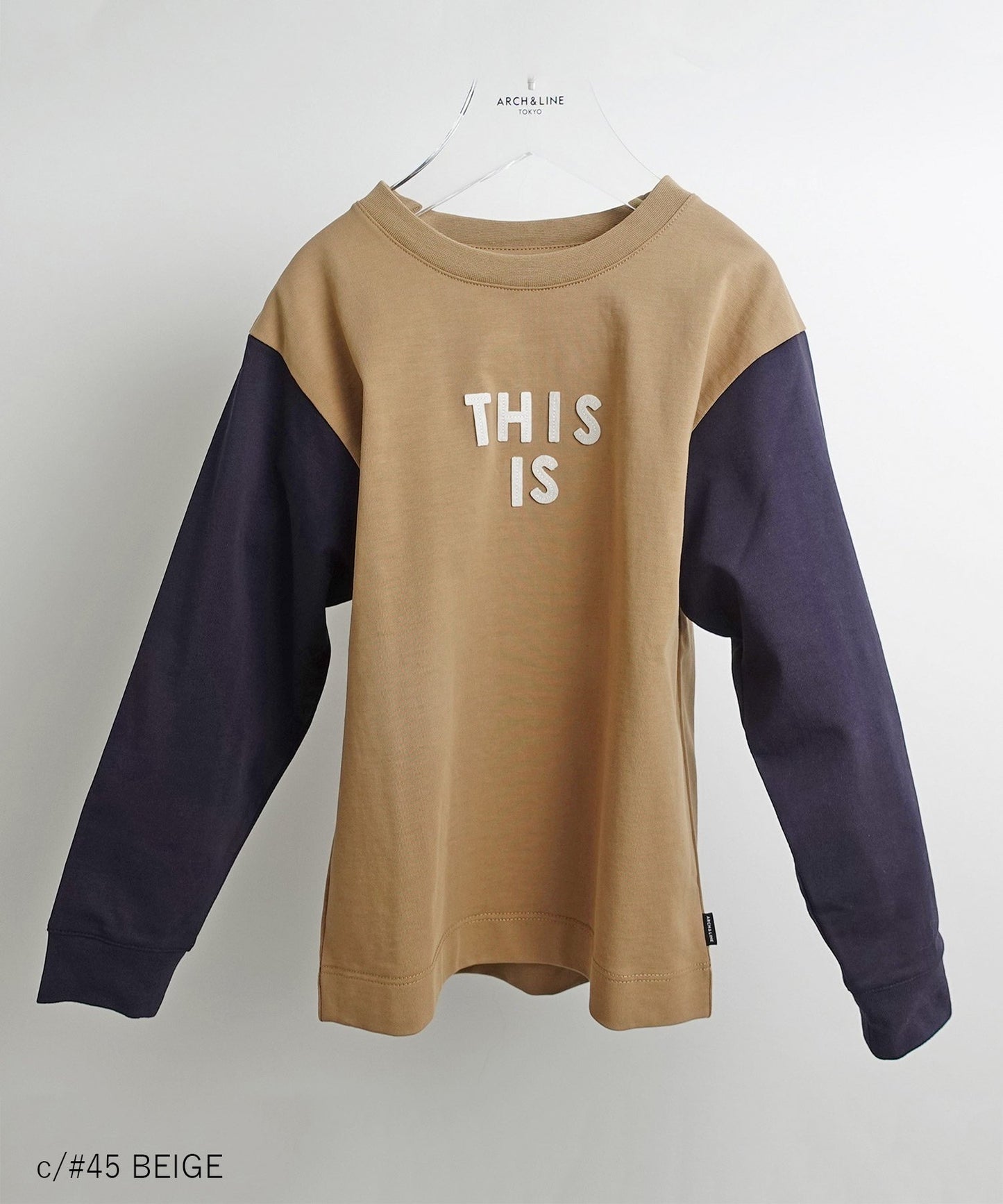 【環保材質】OG CLEAR COTTON THIS L/S TEE 有機棉瓦斯汗布瘋狂圖案【100-145cm】