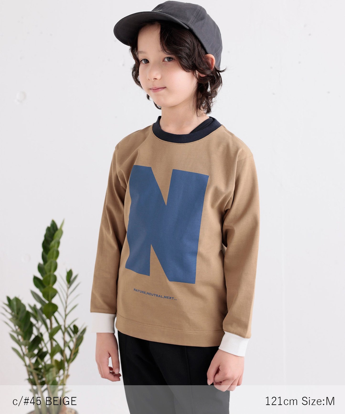 【環保材質】OG CLEAR COTTON BIG”N” L/S TEE 有機棉瓦斯汗布【100-145cm】