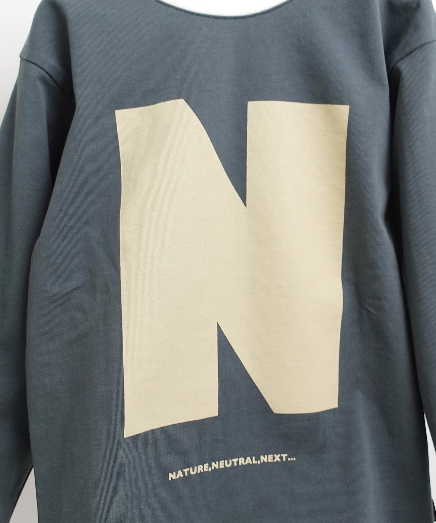 《環境配慮素材》OG CLEAR COTTON BIG”N” L/S TEE オーガニックコットン ガス焼き天竺［100-145cm］