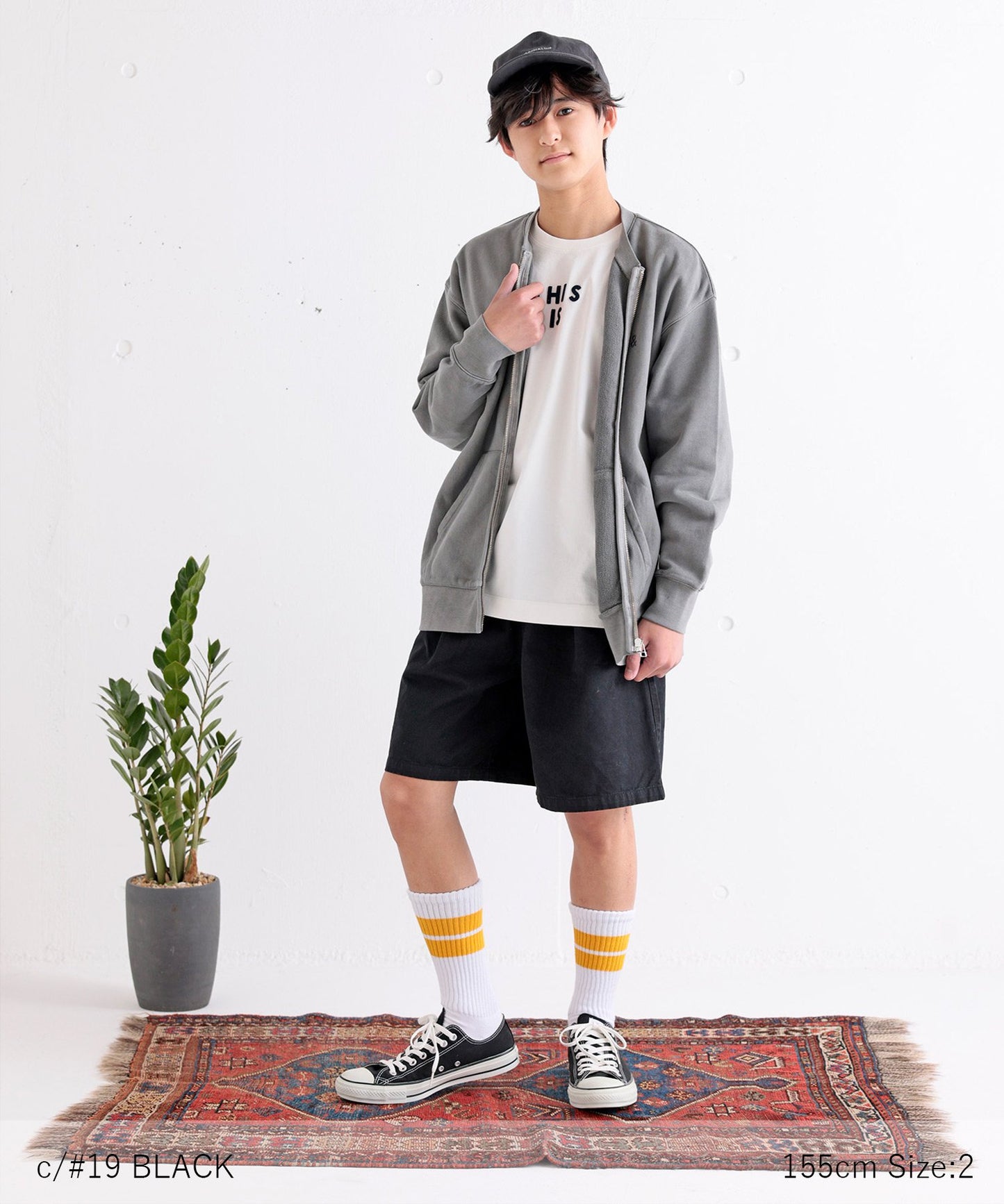 【環保材質】OG G/D NEUTRAL SHORTS 有機棉 產品染色 全季材質【145-165cm】