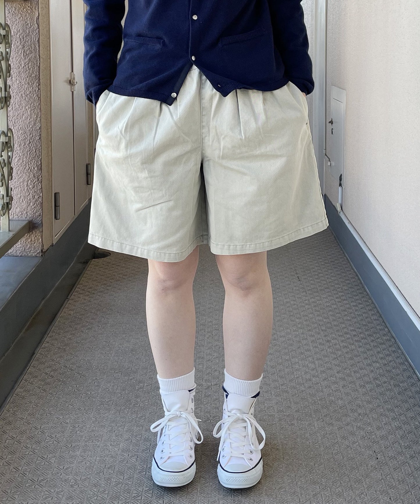 【環保材質】OG G/D NEUTRAL SHORTS 有機棉 產品染色 全季材質【145-165cm】