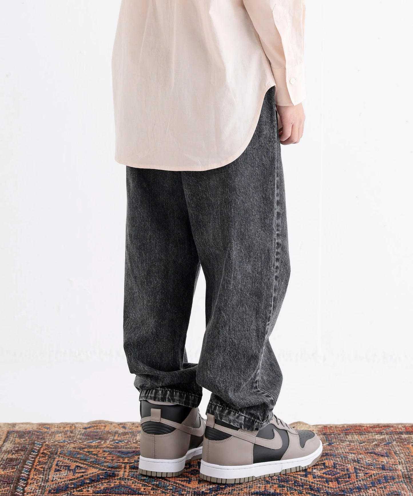 【環保材質】OG DENIM CREW PANTS 有機棉漂白牛仔布 全季材質【100-145cm】