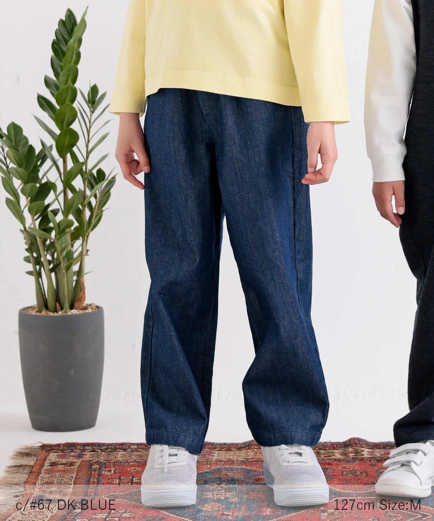 【環保材質】OG DENIM CREW PANTS 有機棉漂白牛仔布 全季材質【100-145cm】