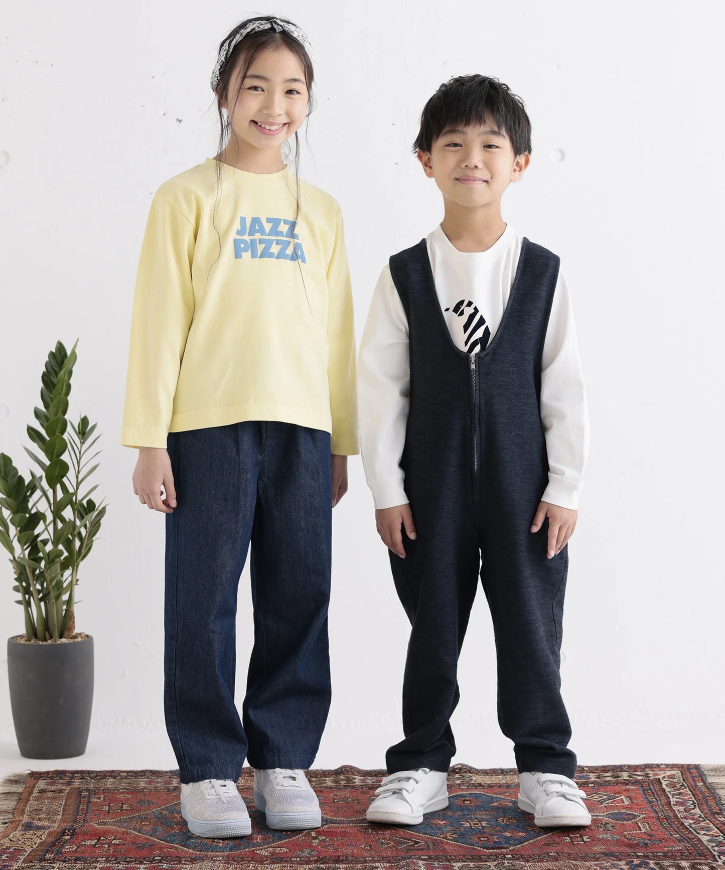 【環保材質】OG DENIM CREW PANTS 有機棉漂白牛仔布 全季材質【100-145cm】