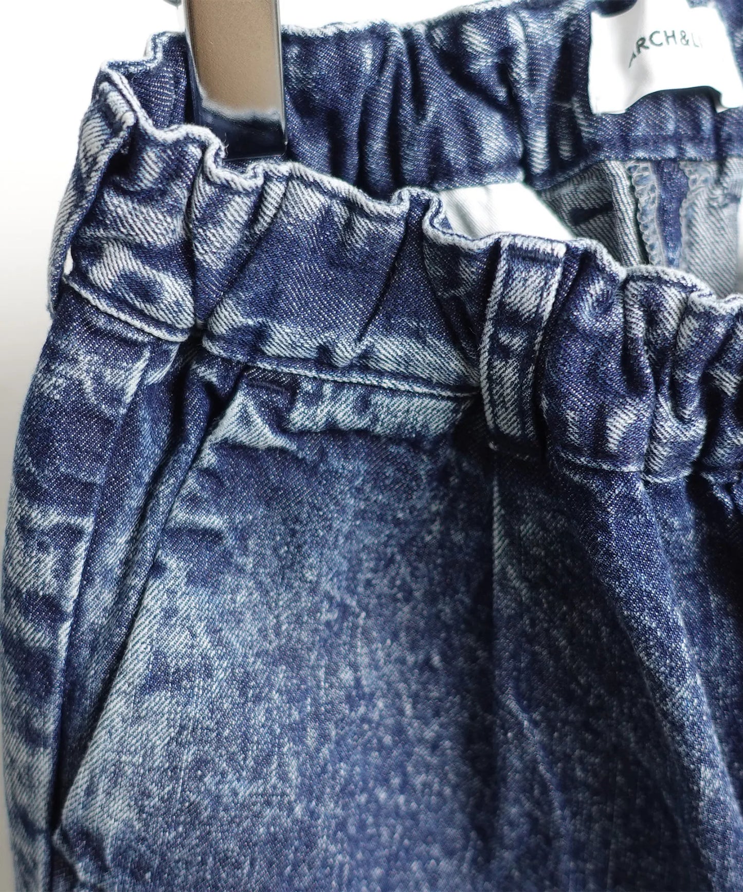 【環保材質】OG DENIM CREW PANTS 有機棉漂白牛仔布 全季材質【100-145cm】