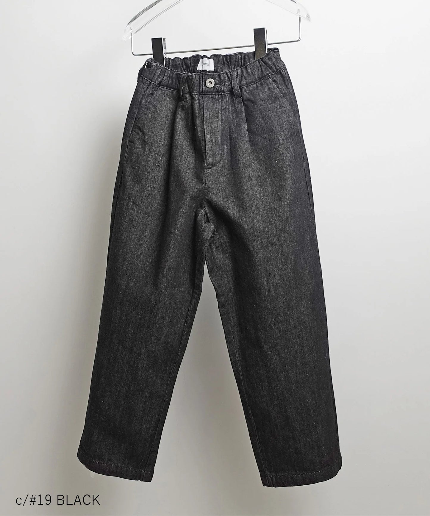 【環保材質】OG DENIM CREW PANTS 有機棉漂白牛仔布 全季材質【145-175cm】