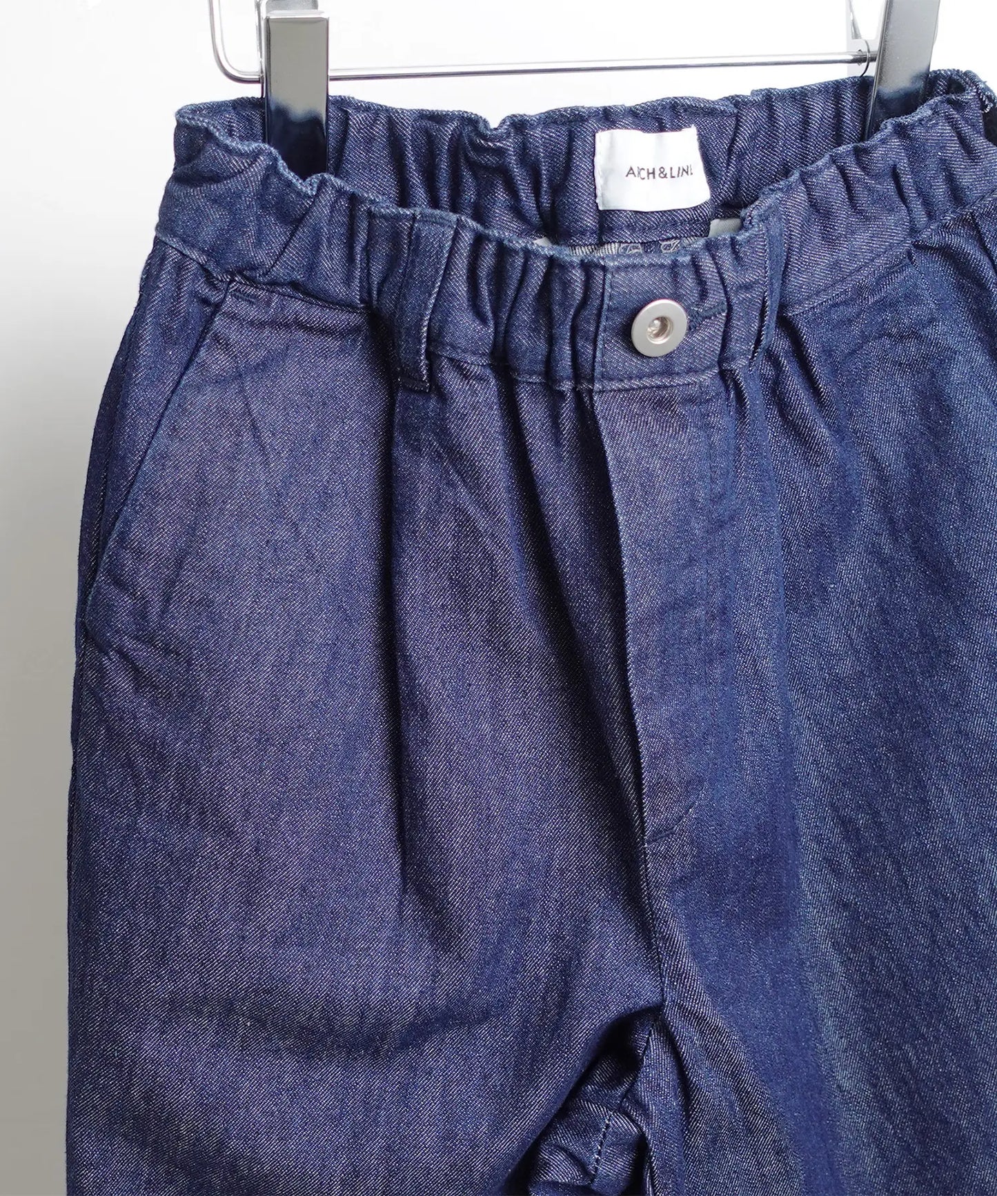 【環保材質】OG DENIM CREW PANTS 有機棉漂白牛仔布 全季材質【145-175cm】