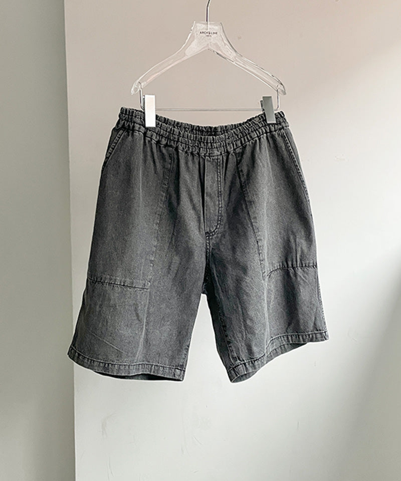 LIGHT DENIM SHORTS