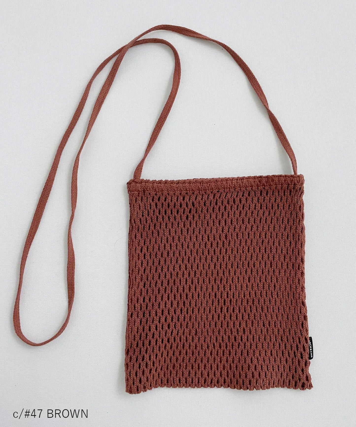 MESH MINIMAL BAG 親子兼用 スマホバッグ コットン製