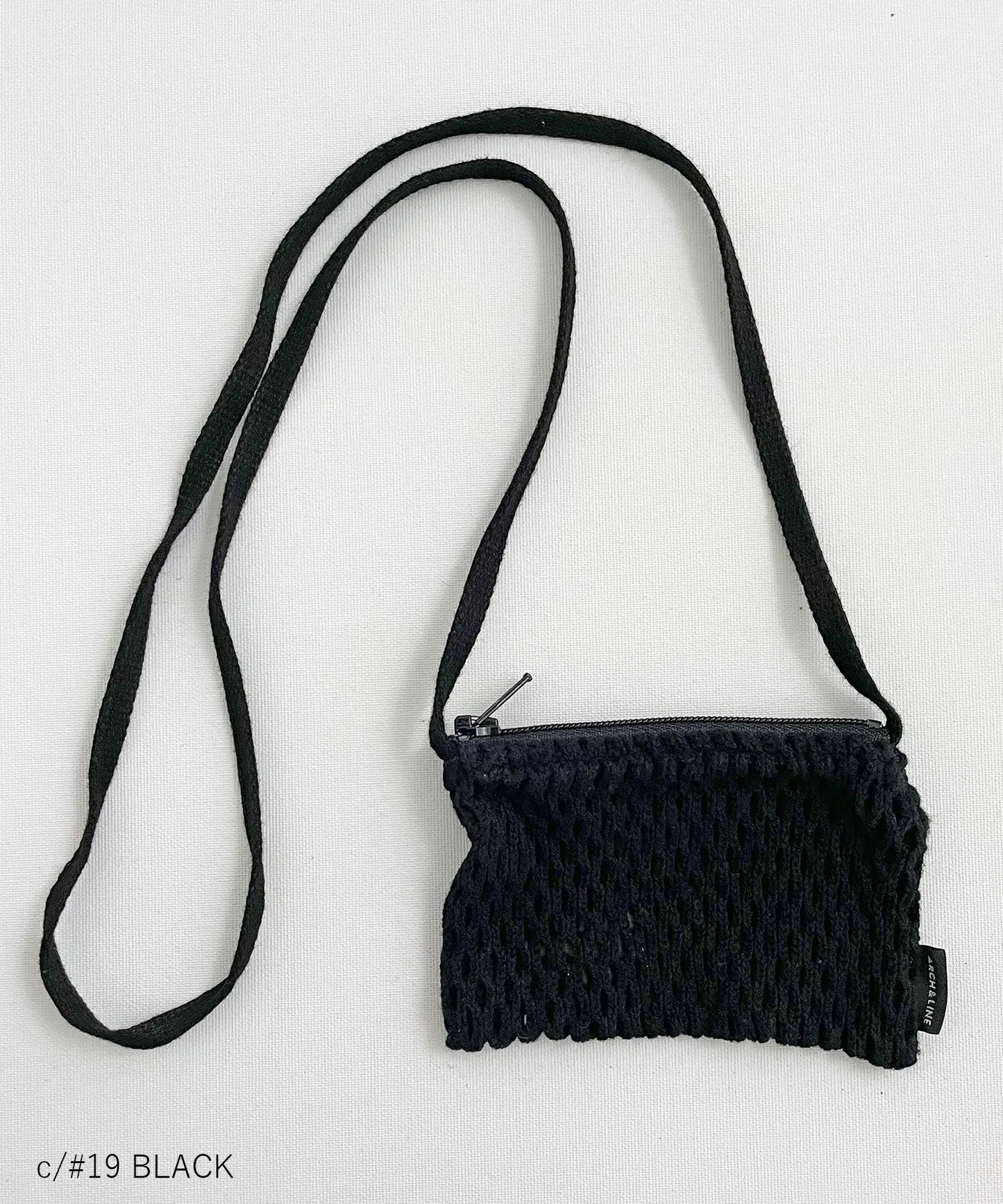 MESH MICRO POUCH  ICカード/GPS入れ ネックレス コットン製