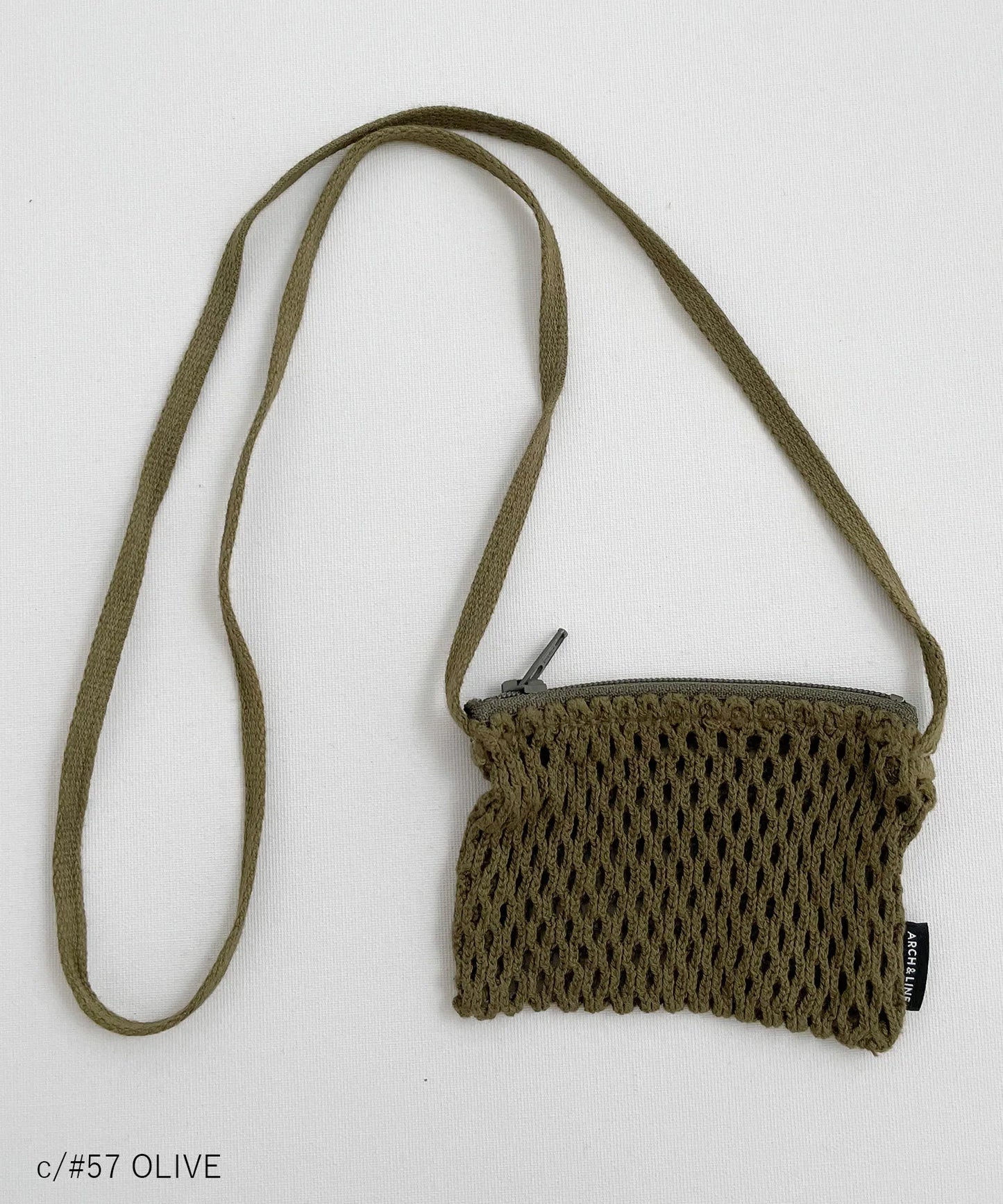 MESH MICRO POUCH  ICカード/GPS入れ ネックレス コットン製