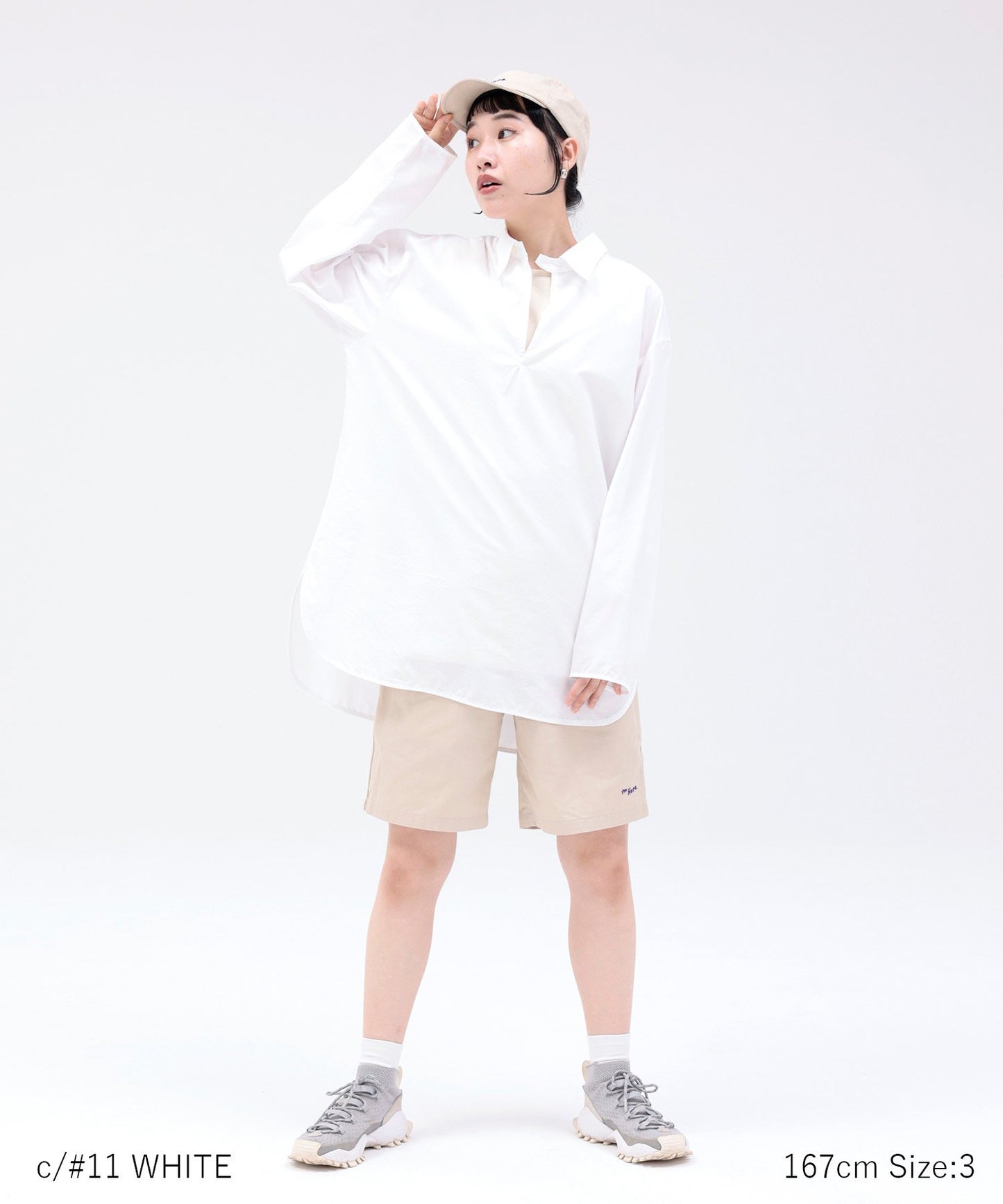 【環保材質】OG COTTON GRANPA SHIRT 有機棉【165-175cm】