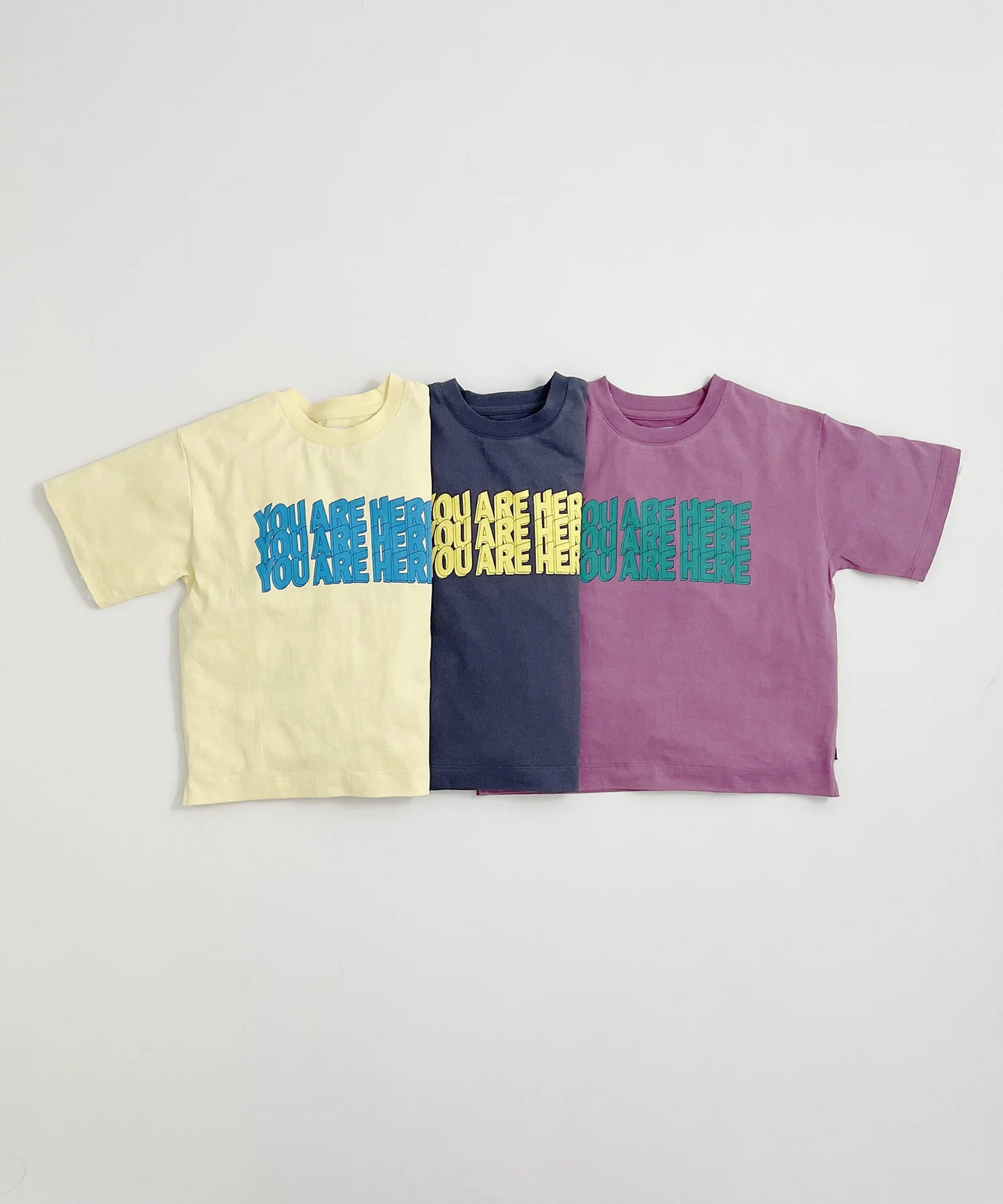 《環境配慮素材》OG COTTON HERE TEE オーガニックコットン ワイド型［85-145cm］