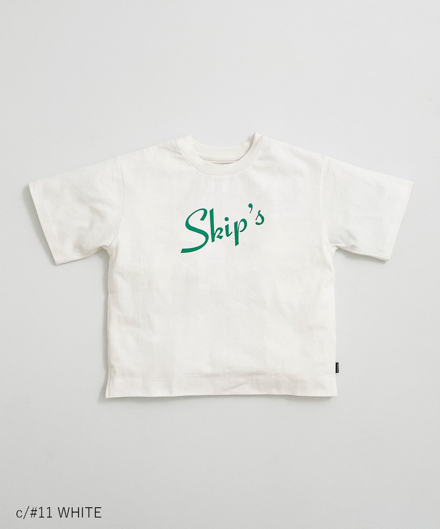 《環境配慮素材》OG COTTON SKIPS TEE オーガニックコットン ワイド型［100-145cm］