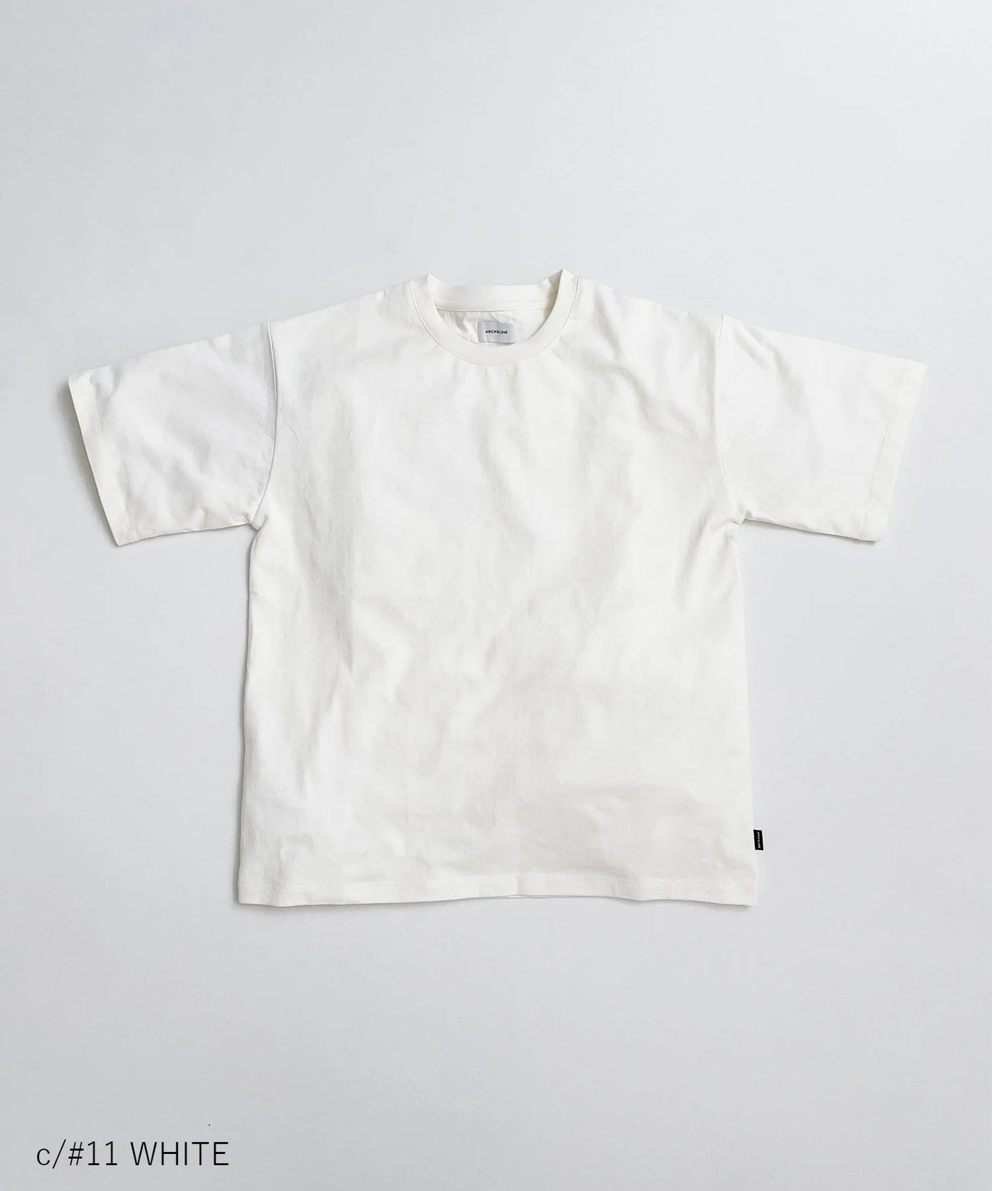 《環境配慮素材》OG GD COTTON TEE SOLID オーガニックコットン ジャストルーズ型［145-175cm］