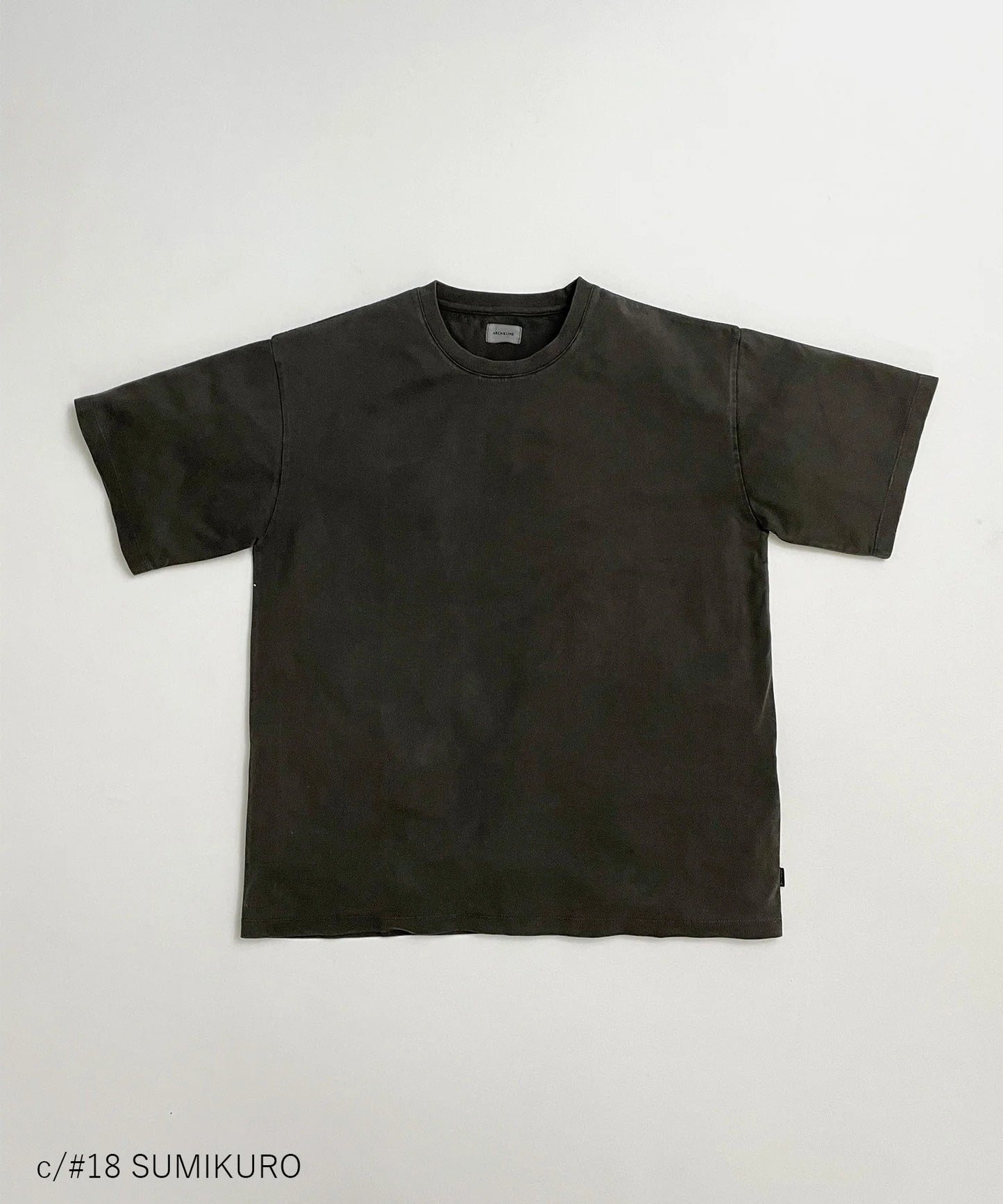 《環境配慮素材》OG GD COTTON TEE SOLID オーガニックコットン ジャストルーズ型［145-175cm］