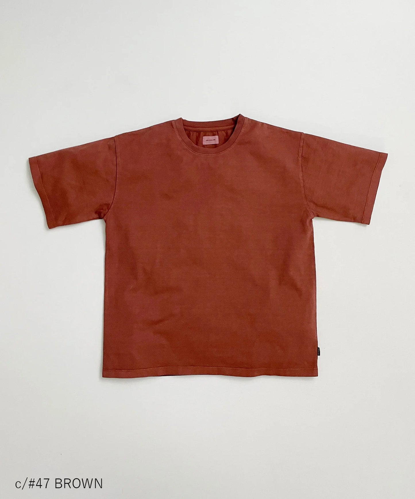 《環境配慮素材》OG GD COTTON TEE SOLID オーガニックコットン ジャストルーズ型［145-175cm］