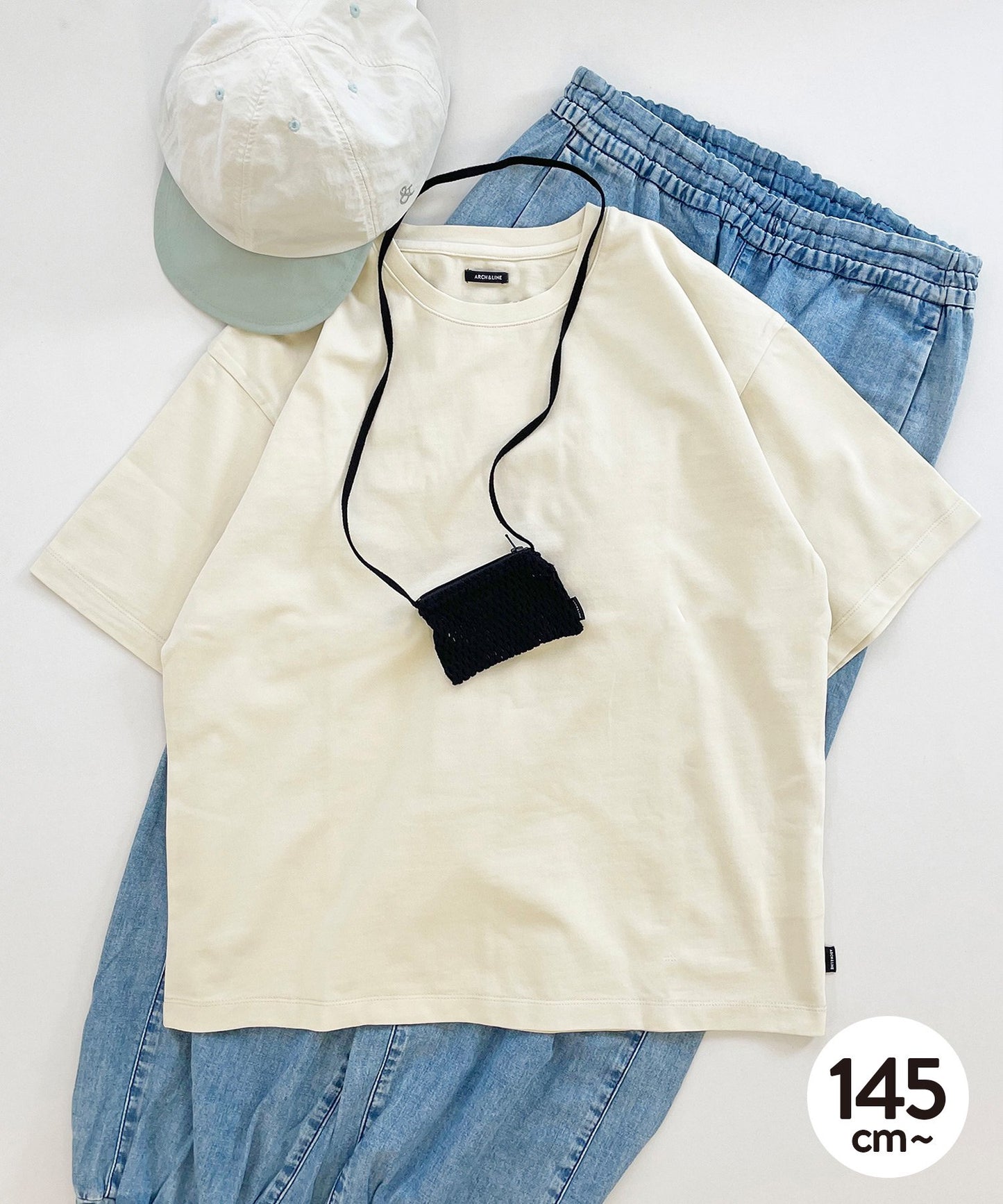 【環保材質】OG GD COTTON TEE SOLID 有機棉 寬鬆型【145-175cm】