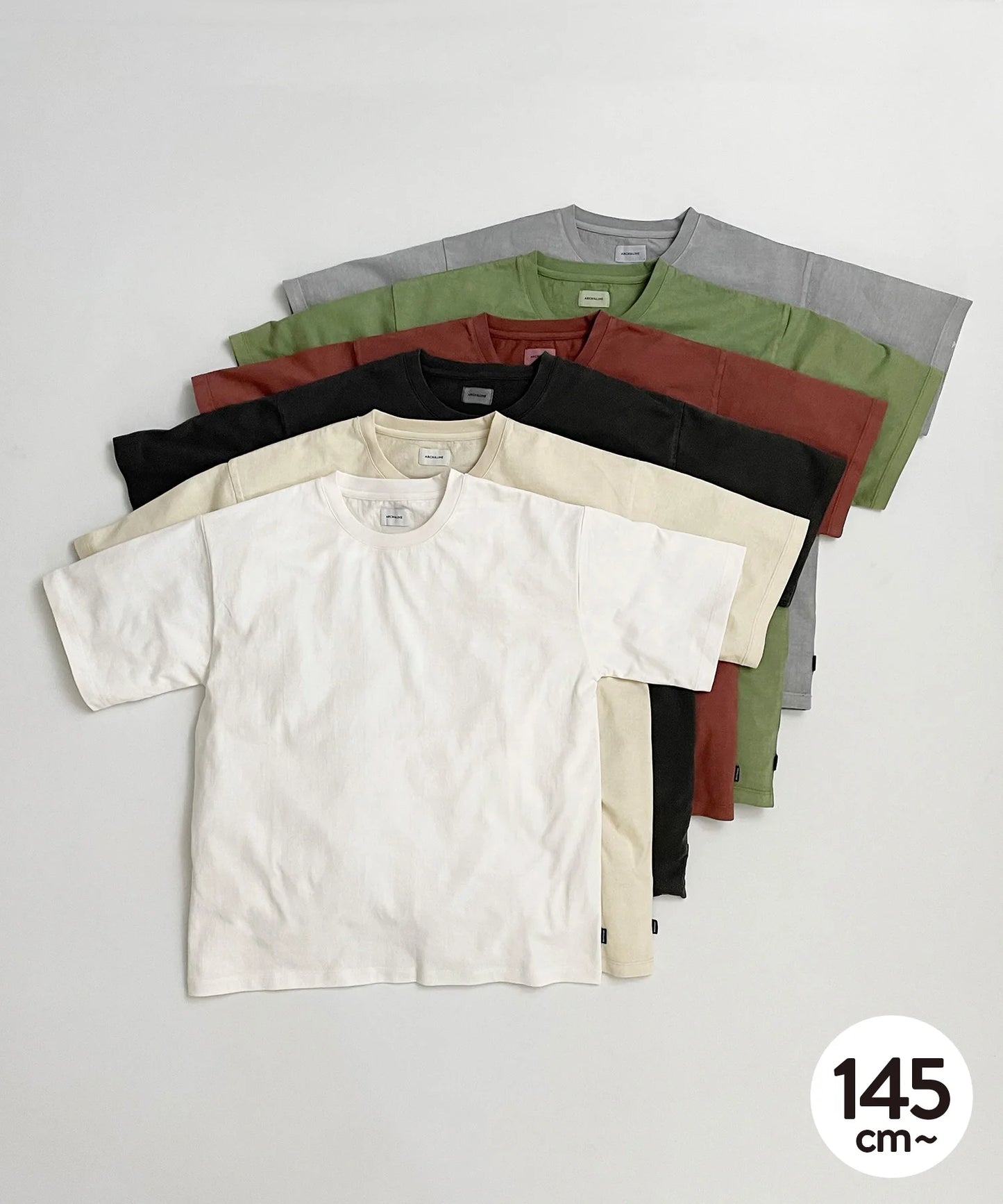 【環保材質】OG GD COTTON TEE SOLID 有機棉 寬鬆型【145-175cm】