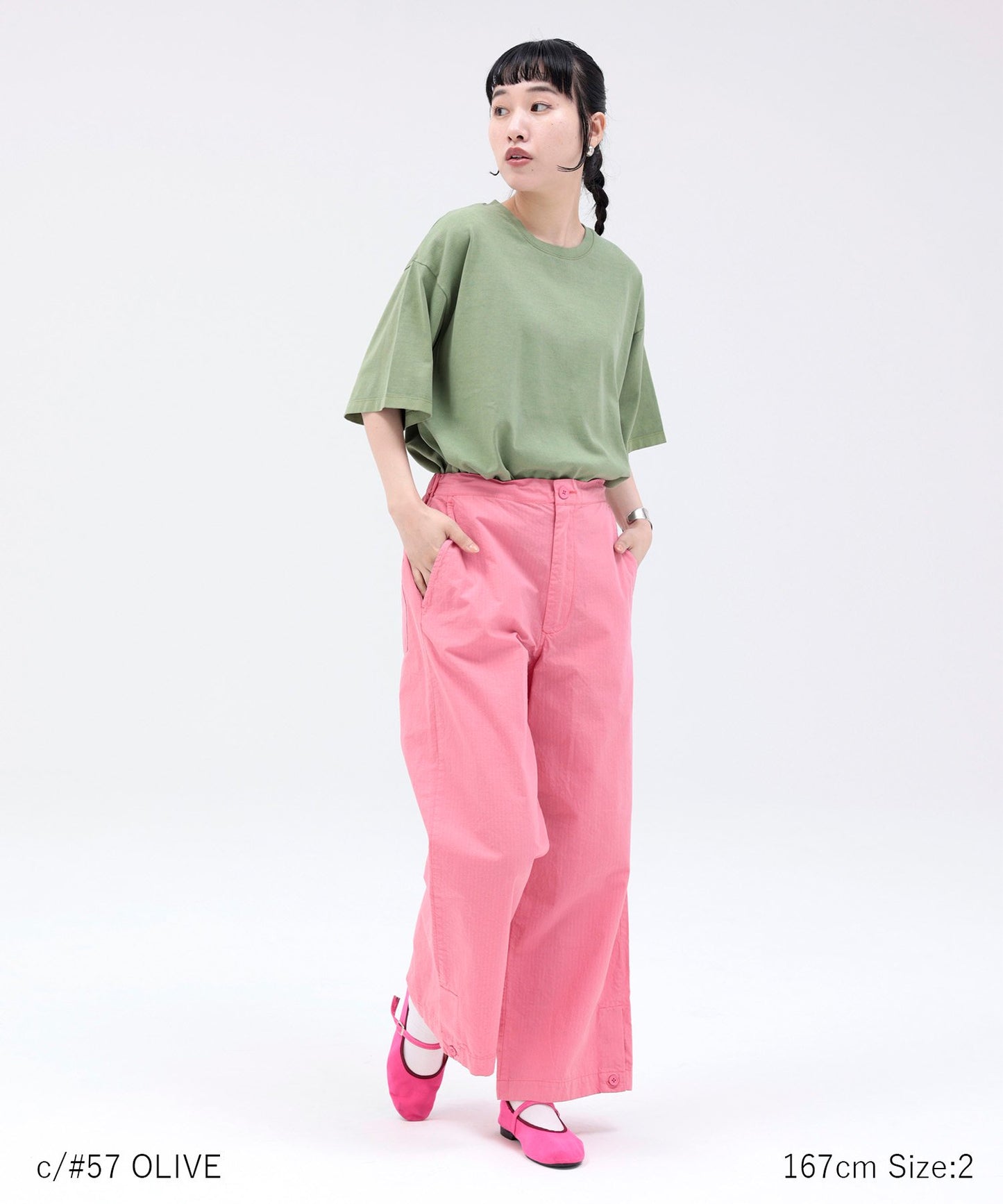 【環保材質】OG GD COTTON TEE SOLID 有機棉 寬鬆型【145-175cm】