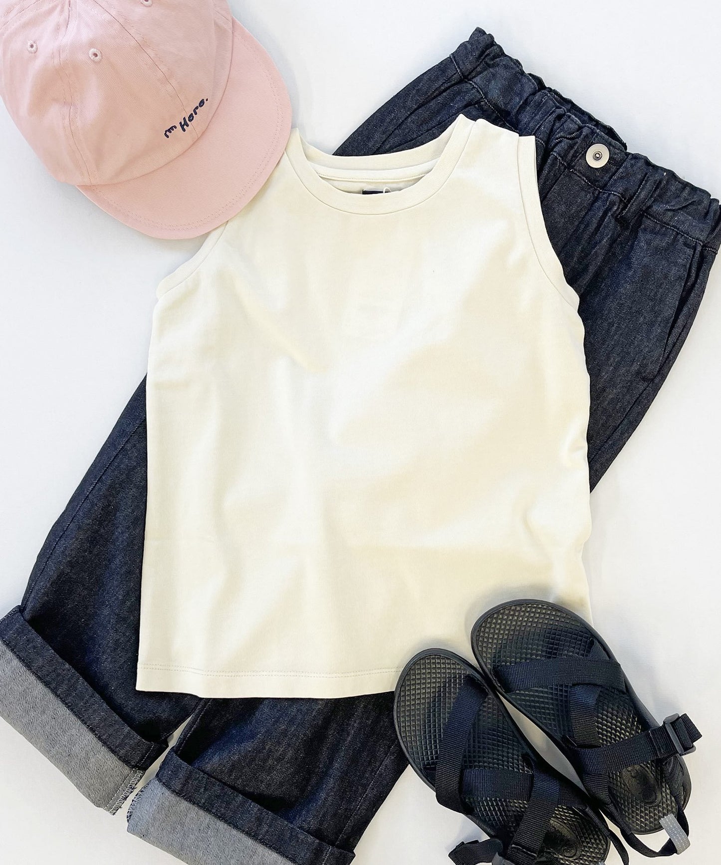 【環保材質】OG GD COTTON TANKTOP 有機棉【100-145cm】