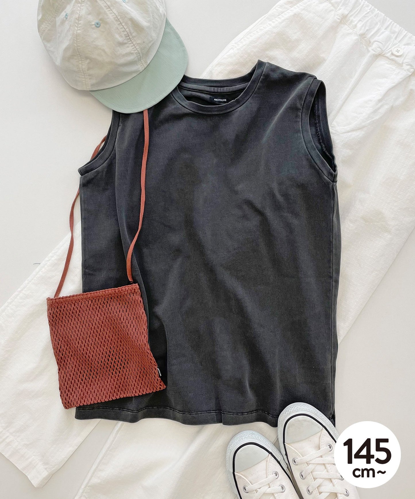 【環保材質】OG GD COTTON TANKTOP 有機棉【145-175cm】
