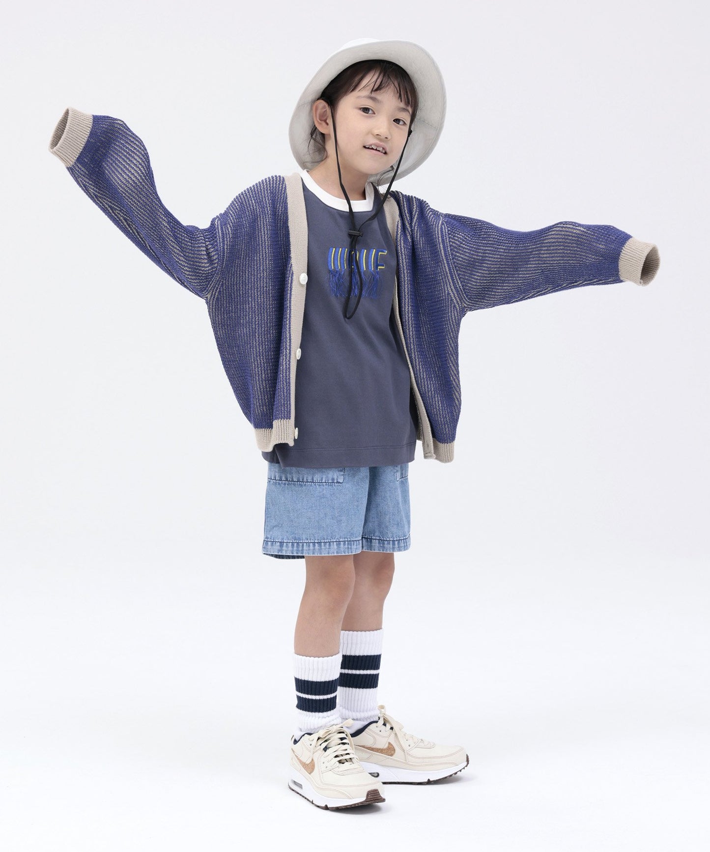 LIGHT DENIM SHORTS 薄手デニム 甚平