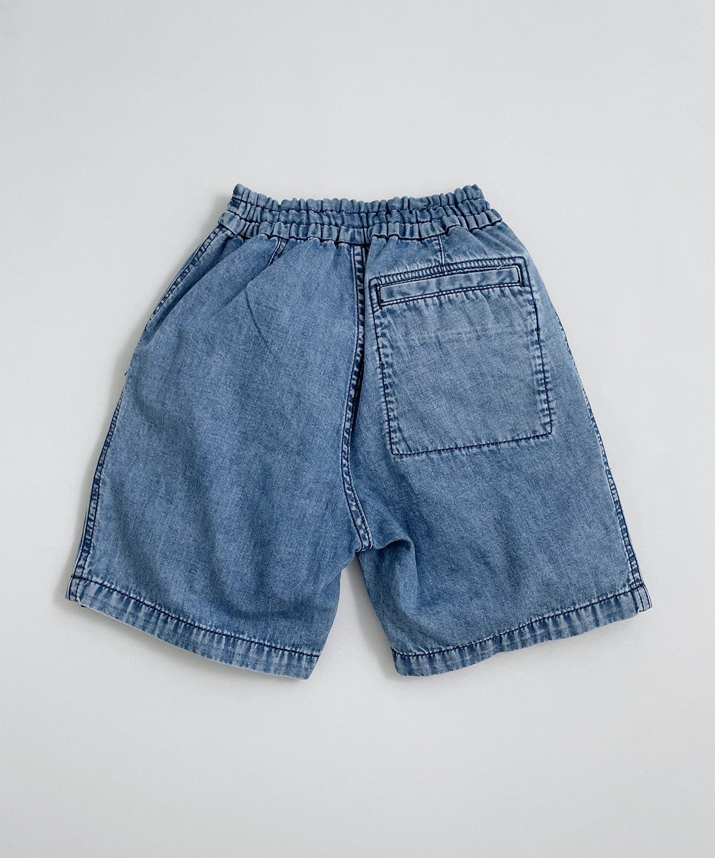 LIGHT DENIM SHORTS