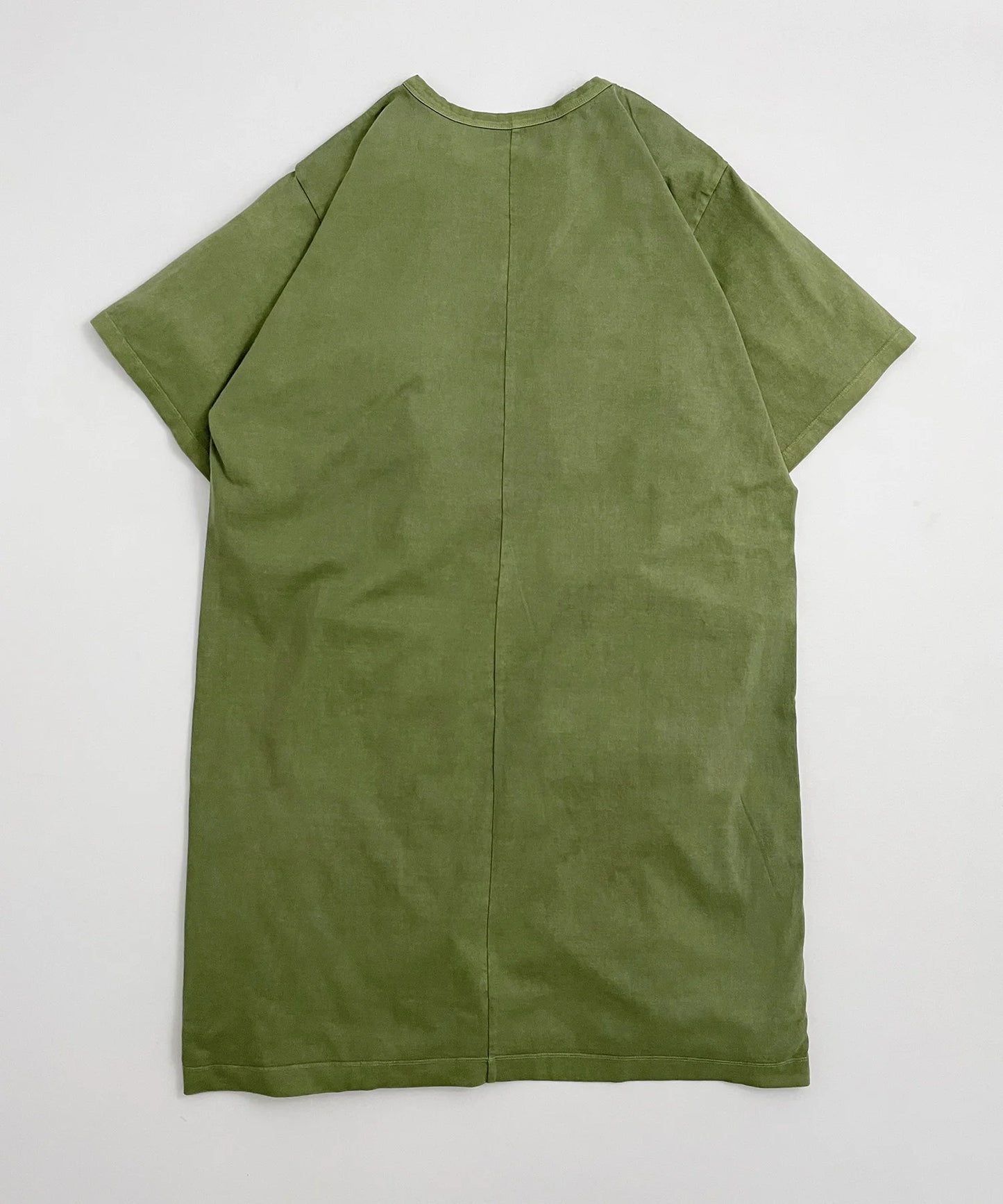 【環保材質】OG GD COTTON V/N SACK DRESS 有機棉 產品染色【155-165cm】