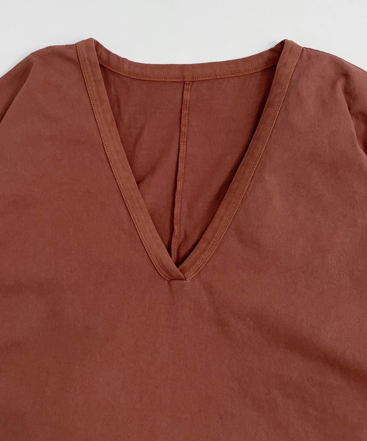 【環保材質】OG GD COTTON V/N SACK DRESS 有機棉 產品染色【155-165cm】