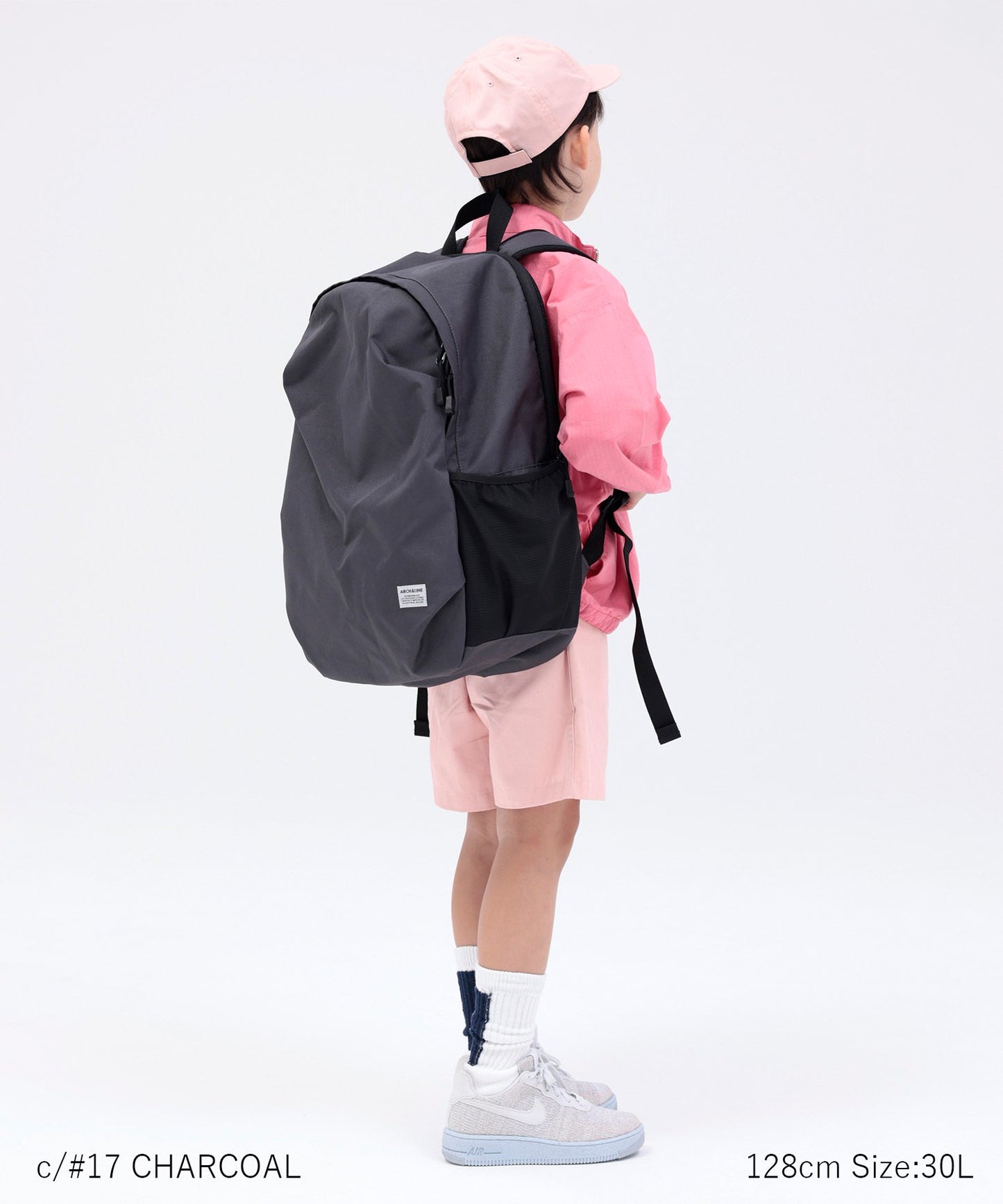 《環保材質》EGG BAG MEGA〈BEIGE〉 容量30L 學校用 休閒用 再生聚酯纖維【年齡8歲至成人】