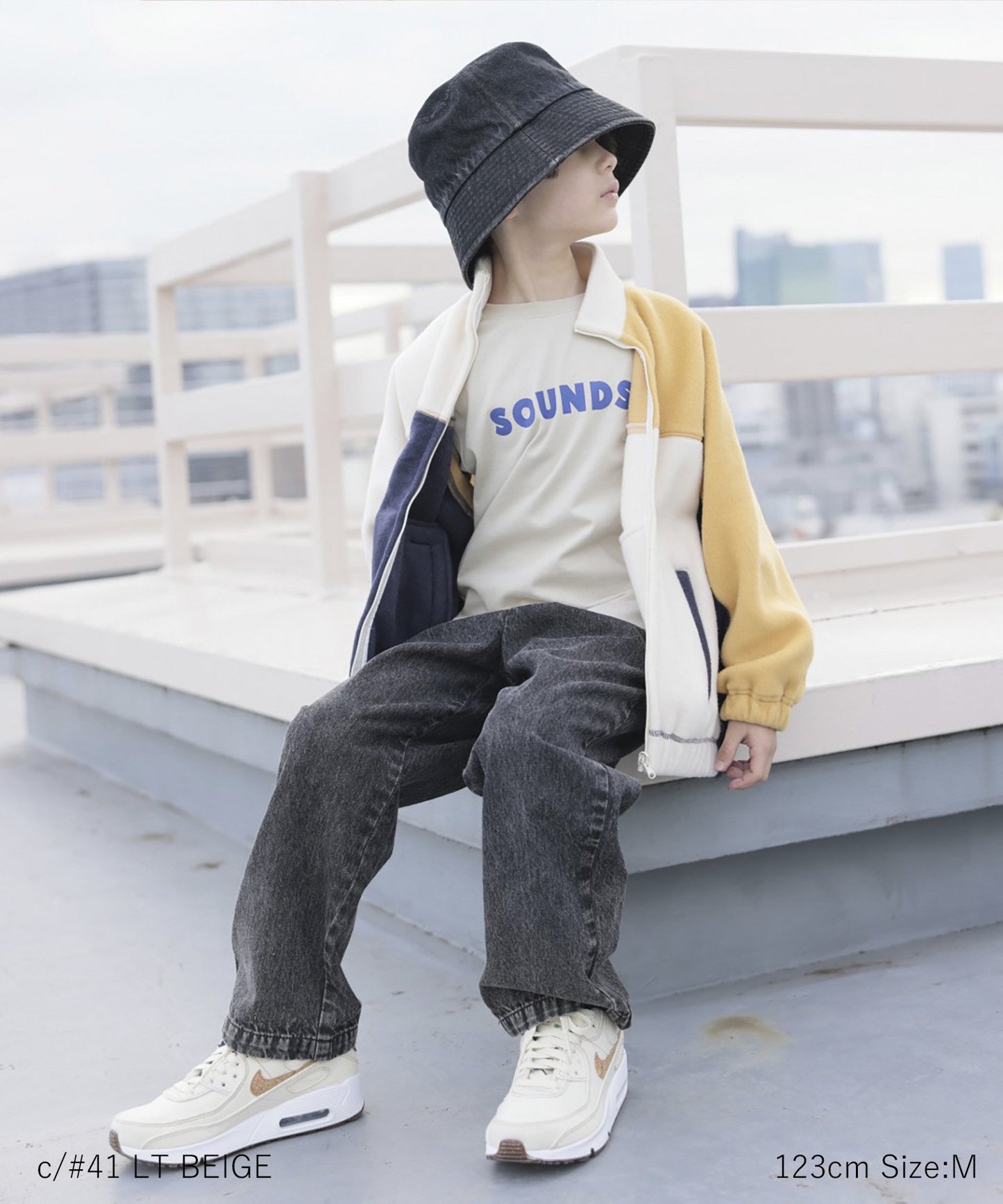 【環保材質】OG CLEAR COTTON SOUNDS TEE 有機棉 瓦斯汗布 寬鬆慈善款【85-145cm】