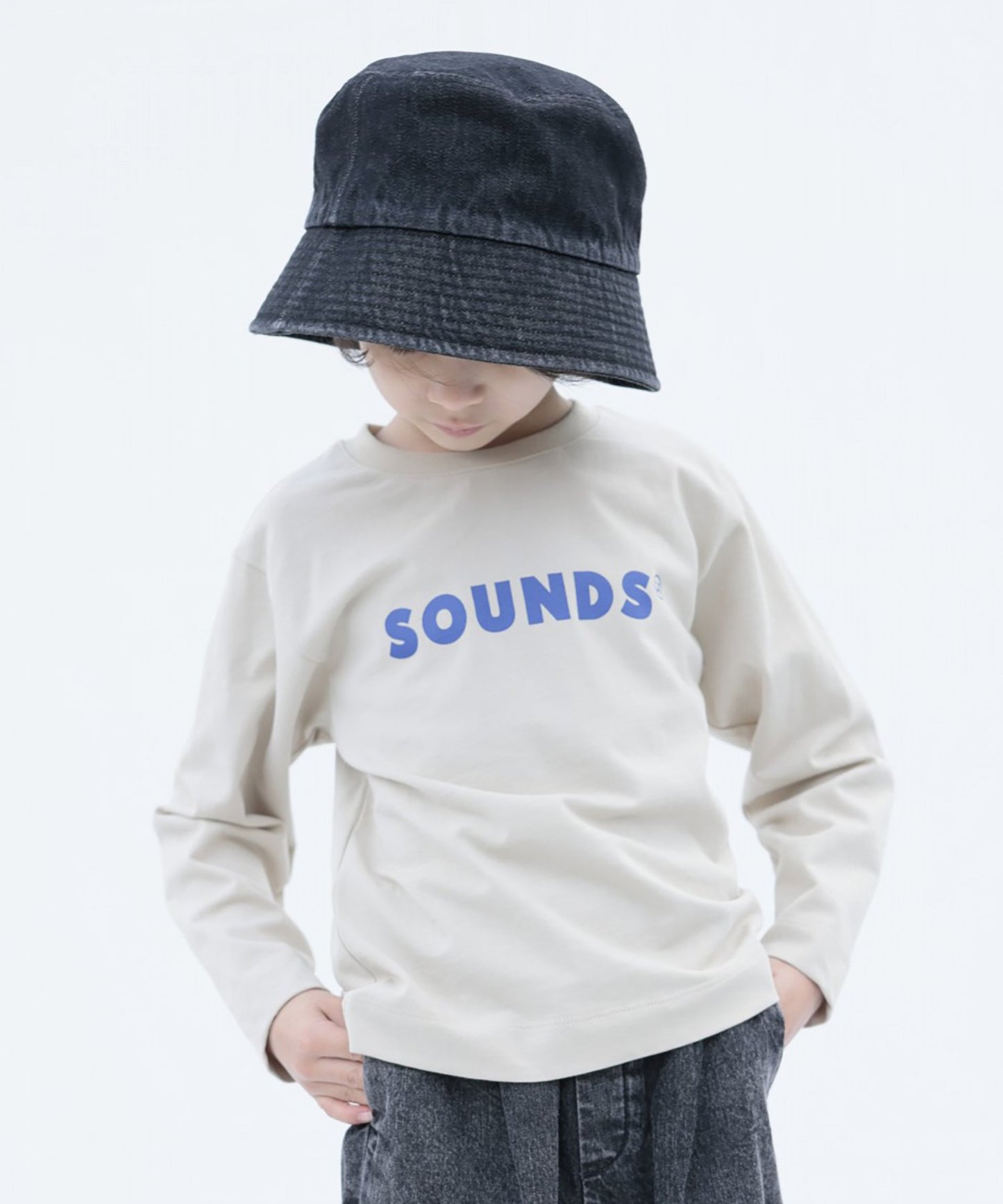 【環保材質】OG CLEAR COTTON SOUNDS TEE 有機棉 瓦斯汗布 寬鬆慈善款【85-145cm】