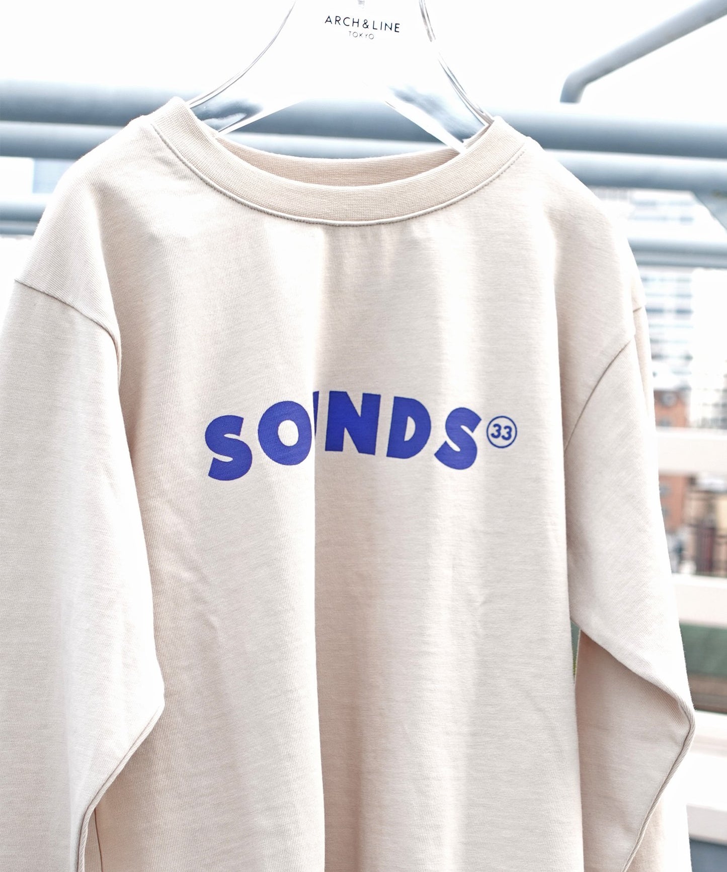 【環保材質】OG CLEAR COTTON SOUNDS TEE 有機棉 瓦斯汗布 寬鬆慈善款【85-145cm】