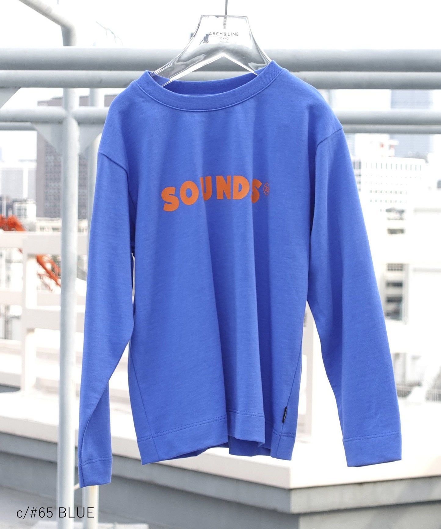 【環保材質】OG CLEAR COTTON SOUNDS TEE 有機棉 瓦斯汗布 寬鬆慈善款【85-145cm】