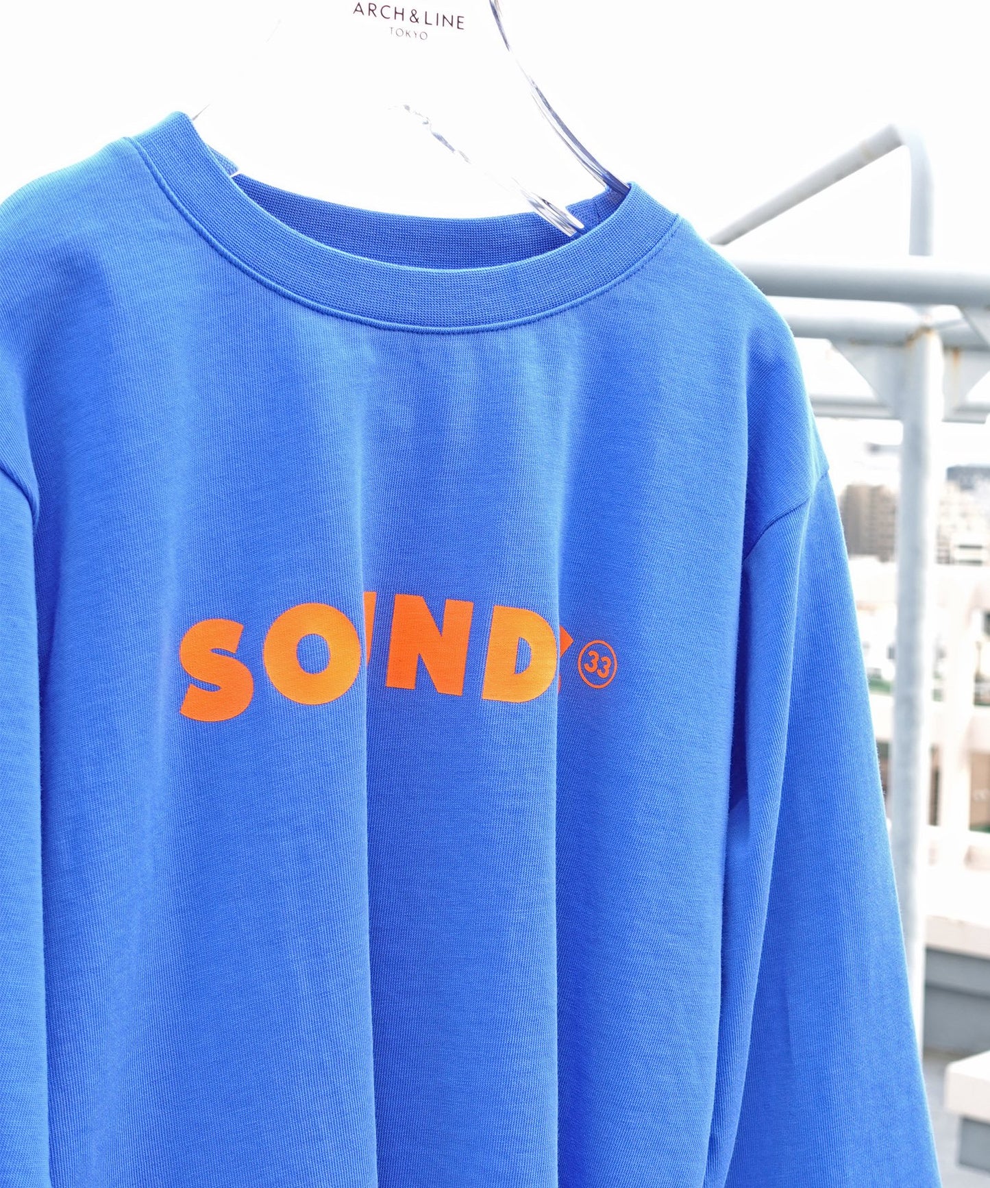 【環保材質】OG CLEAR COTTON SOUNDS TEE 有機棉 瓦斯汗布 寬鬆慈善款【85-145cm】