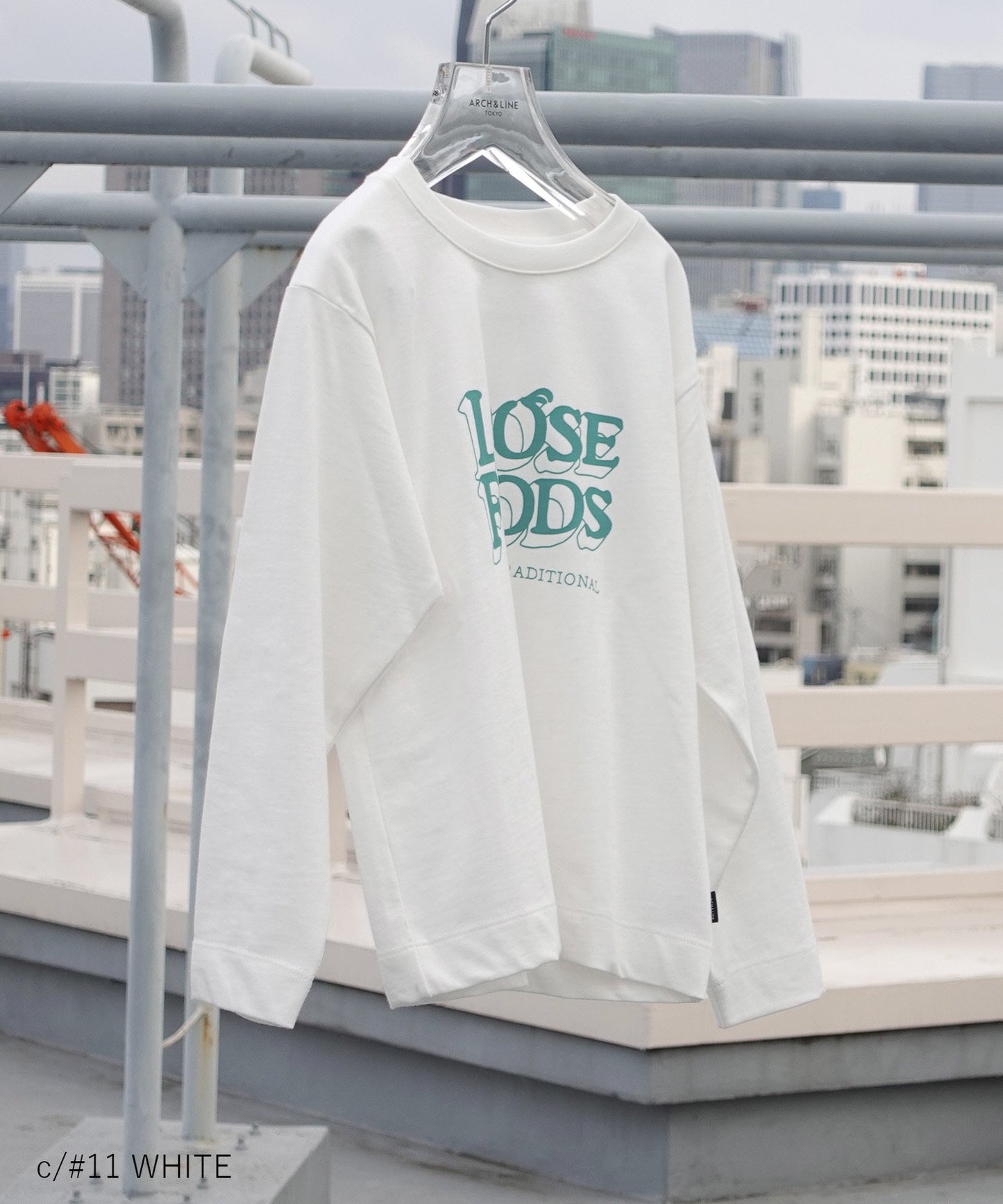 【環保材質】OG CLEAR COTTON LOOSE TEE 有機棉瓦斯汗布Just寬鬆型慈善【85-145cm】