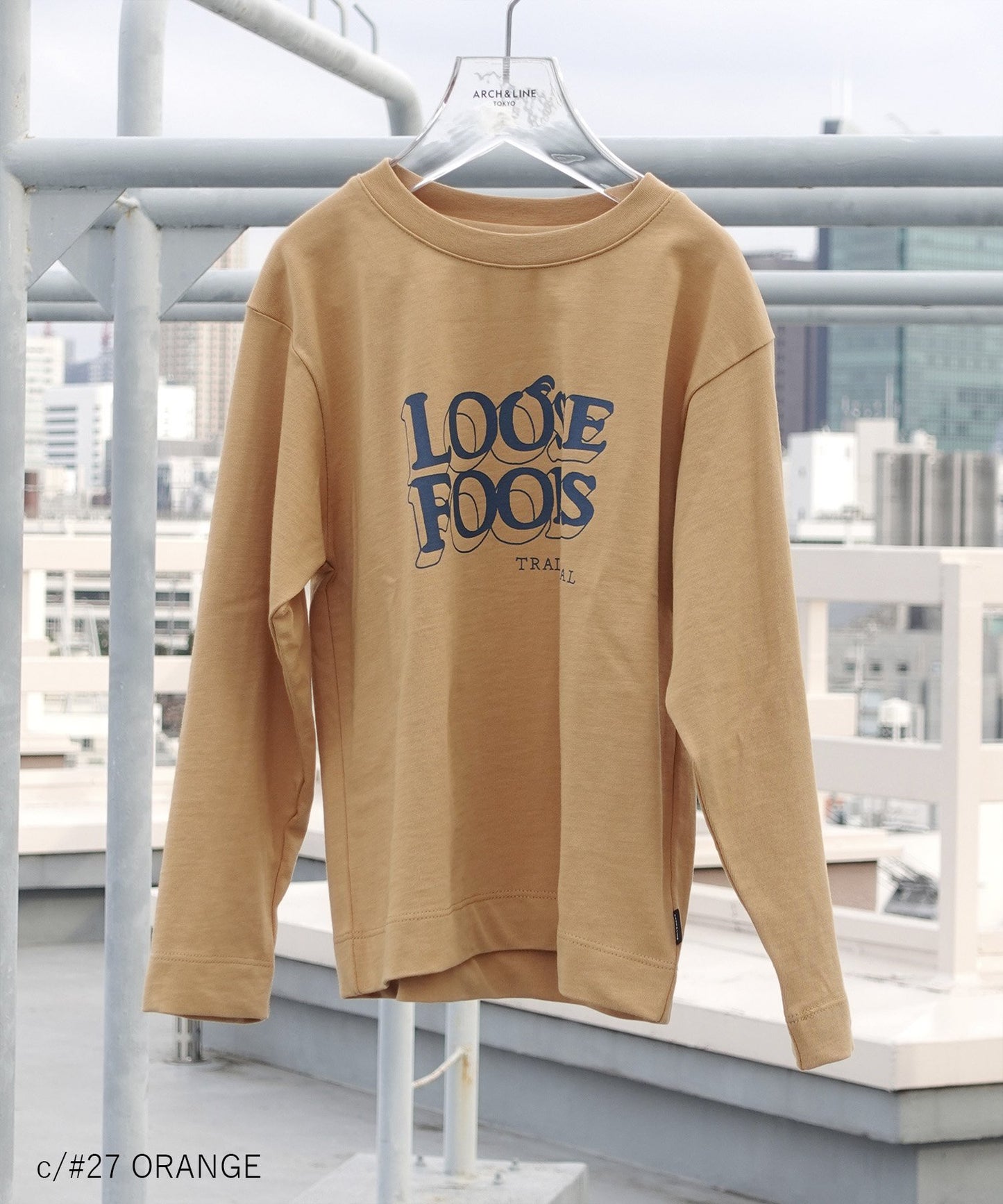 【環保材質】OG CLEAR COTTON LOOSE TEE 有機棉瓦斯汗布Just寬鬆型慈善【85-145cm】