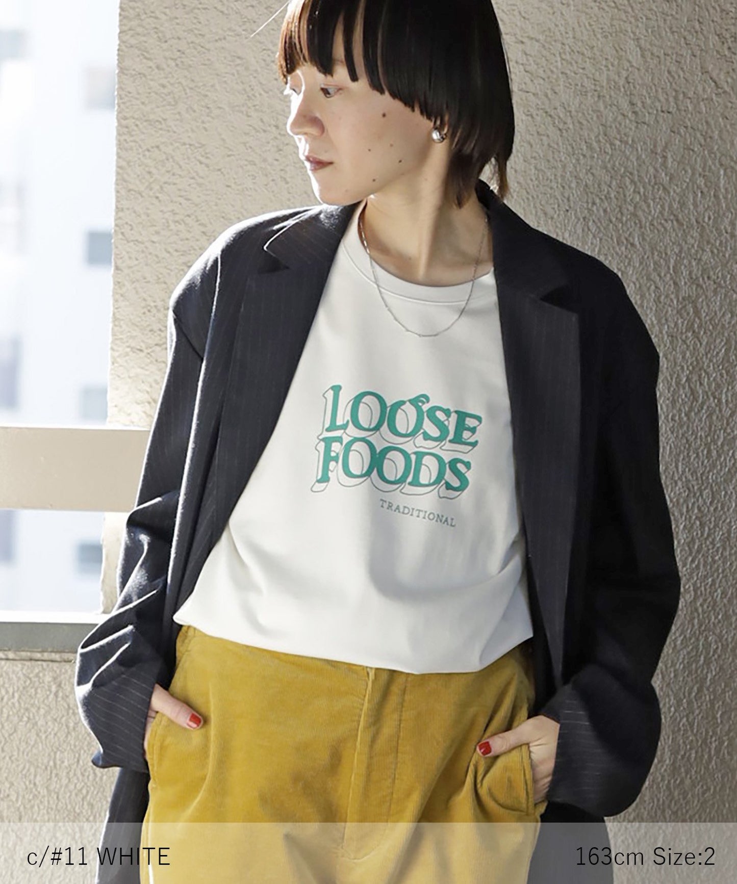 【環保材質】OG CLEAR COTTON LOOSE TEE 有機棉瓦斯汗布Just寬鬆型慈善【145-175cm】