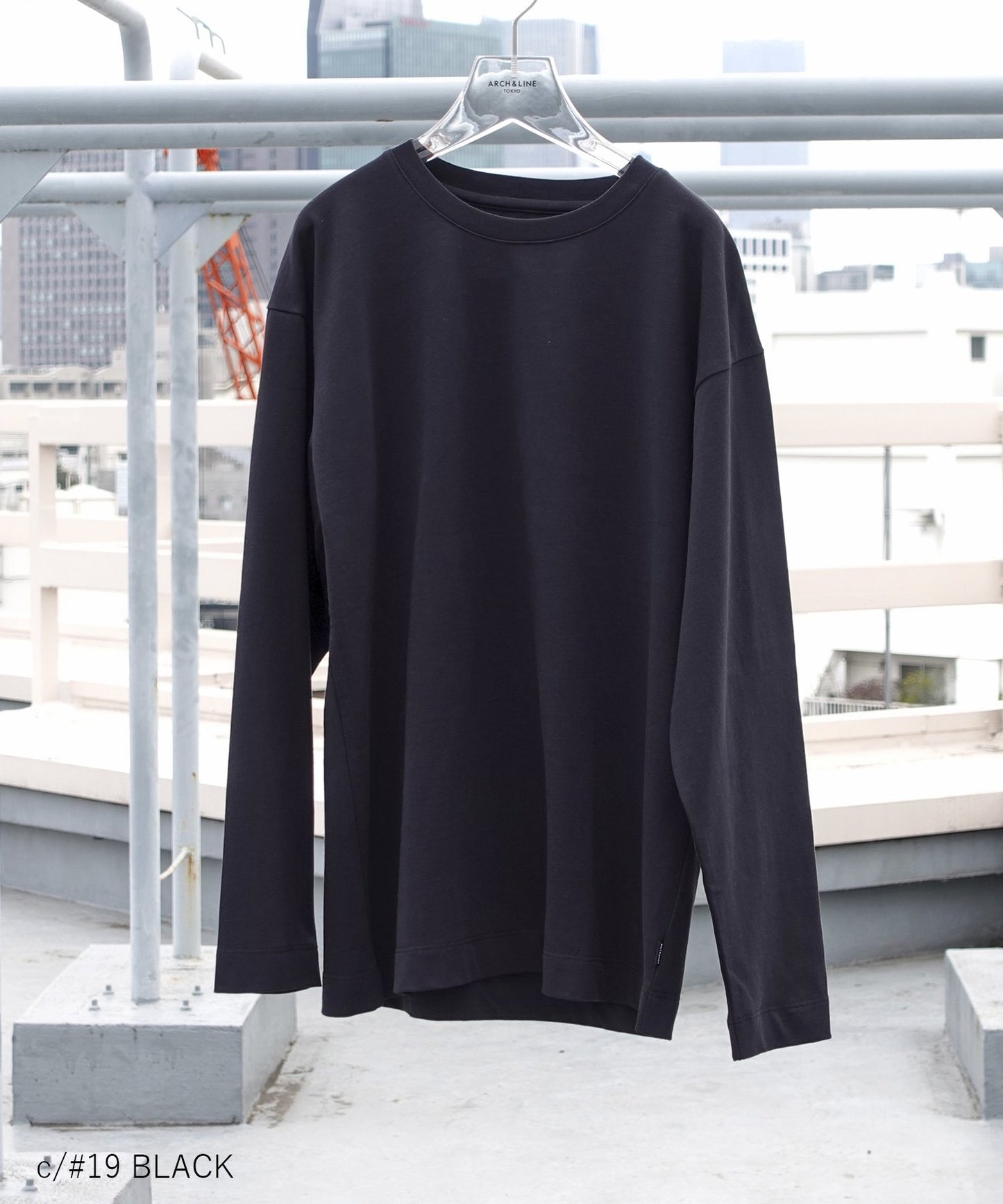 《環境配慮素材》OG CLEAR COTTON BASIC TEE オーガニックコットン ガス焼き天竺 ジャストルーズ型 チャリティー［85-145cm］