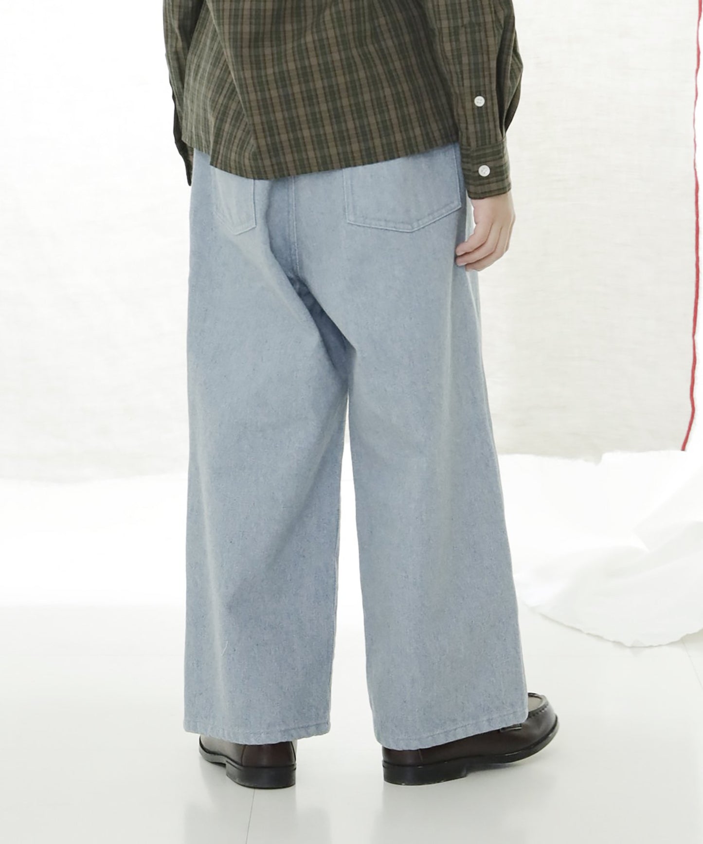 【環保材質】Re DENIM PAINTER PANTS 再生棉牛仔布 全年材質【100-145cm】