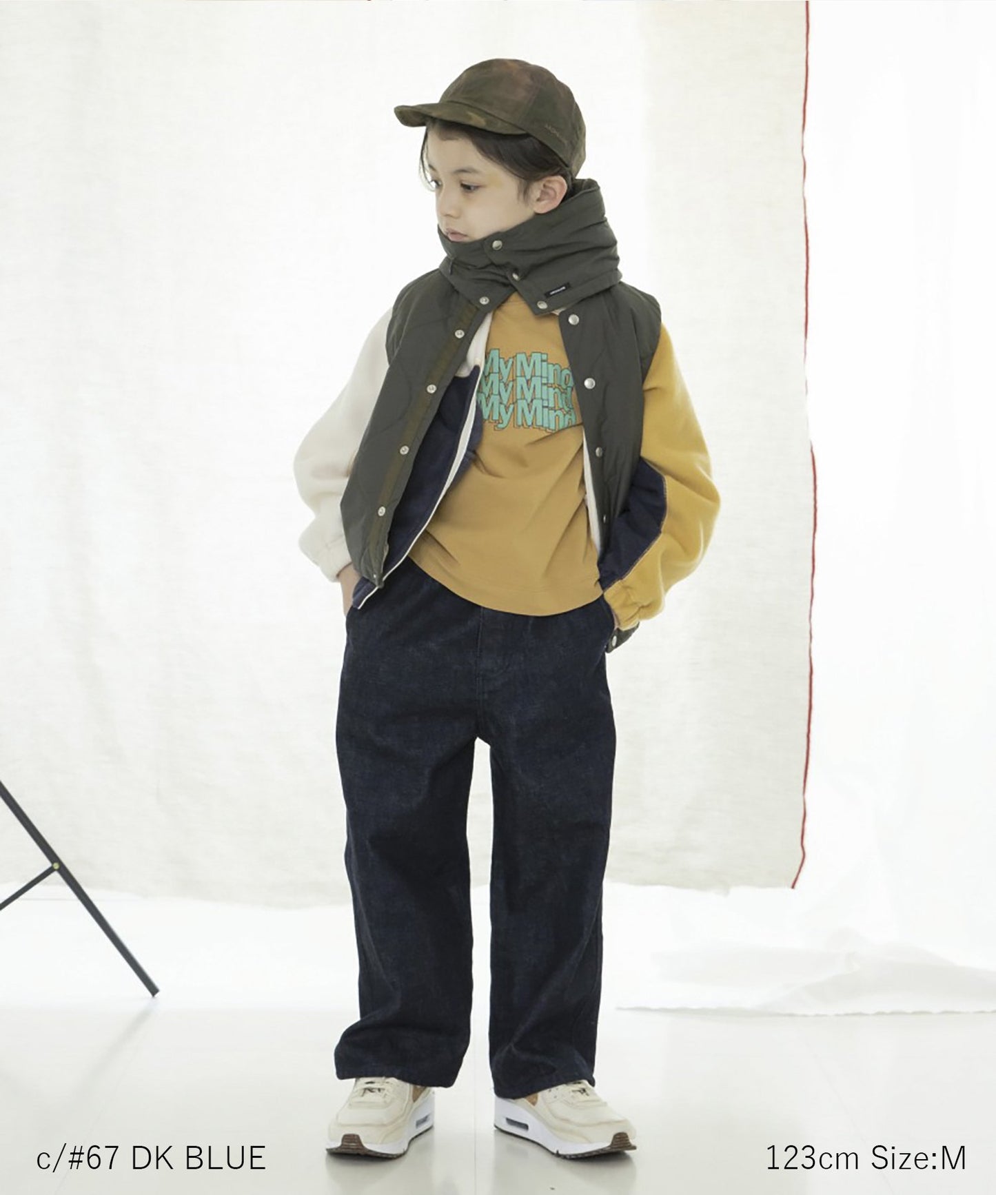 【環保材質】Re DENIM PAINTER PANTS 再生棉牛仔布 全年材質【100-145cm】